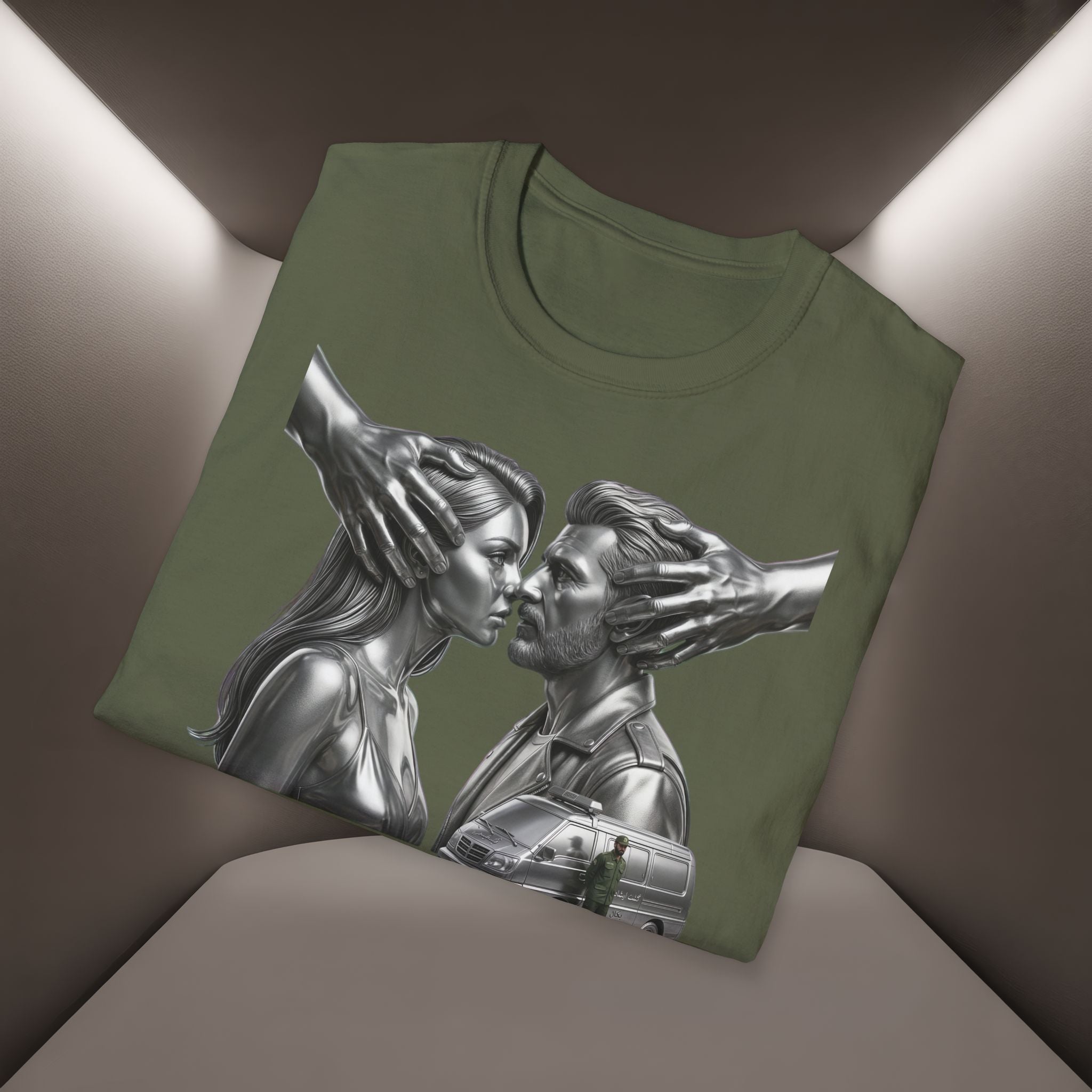 Baraye tarsidan be vaghte boosidan T-Shirt — Meaning: Because of the fear while kissing Tshirt