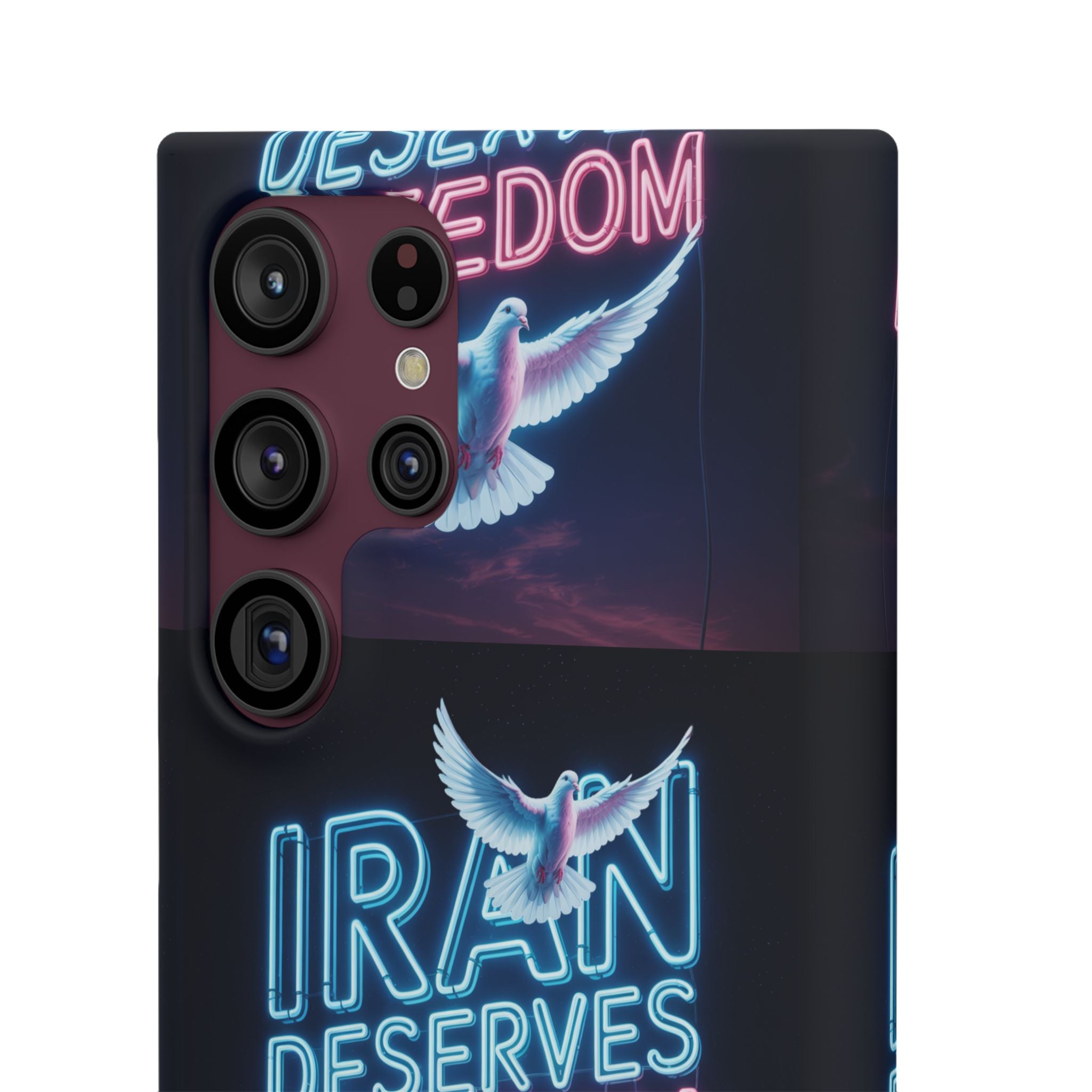 "Iran Deserves Freedom" Phone cases- For all models