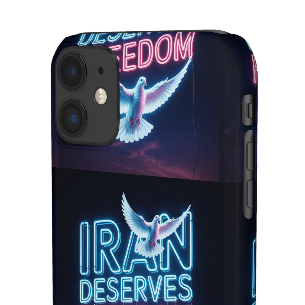 "Iran Deserves Freedom" Phone cases- For all models