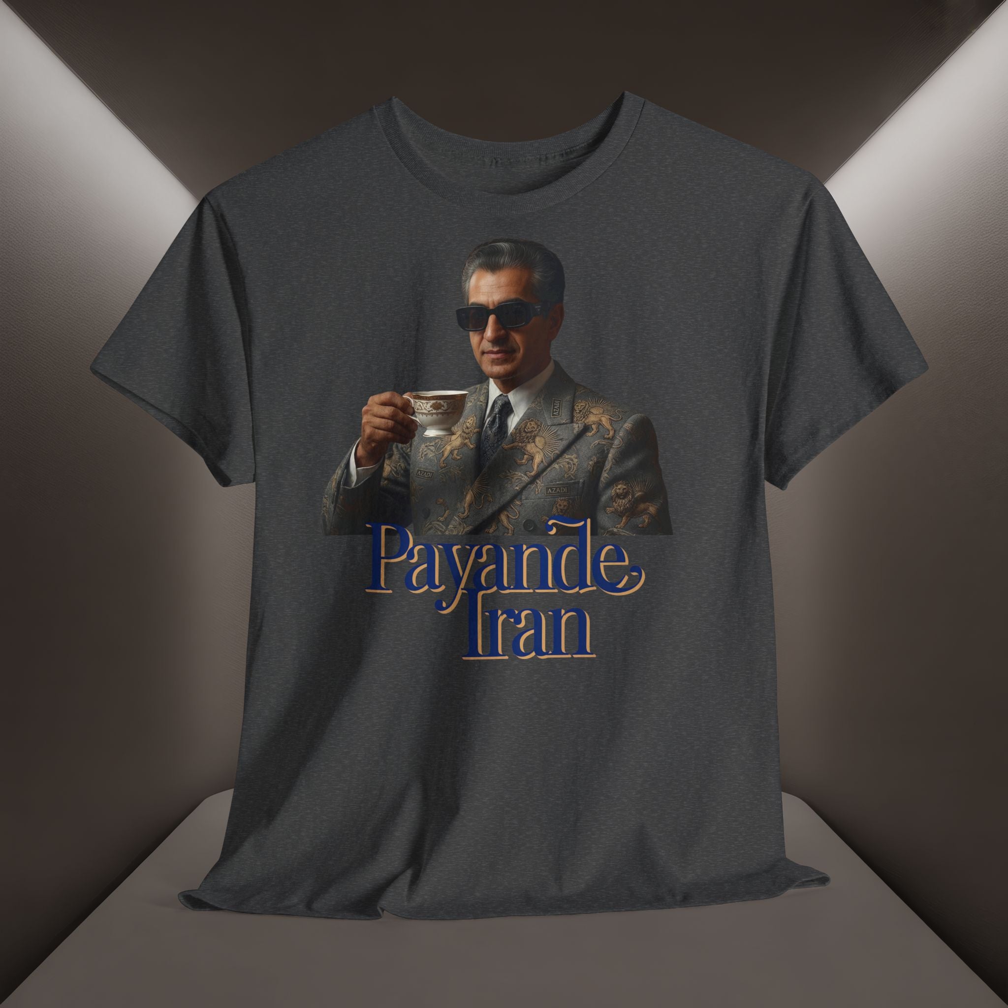 T-Shirt — "Payande Iran" Retro Style Tehran Nostalgia Tee