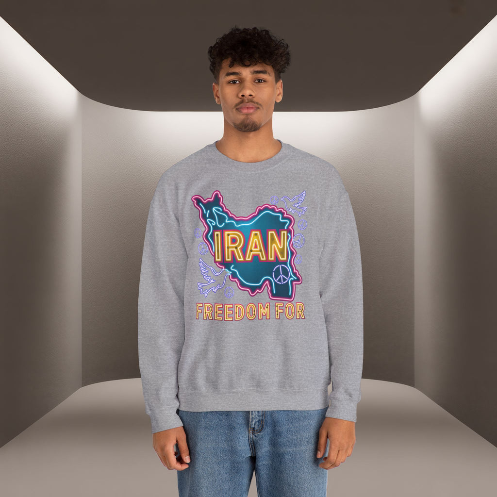 Freedom For Iran Sweatshirt - Unisex, Premium Quality