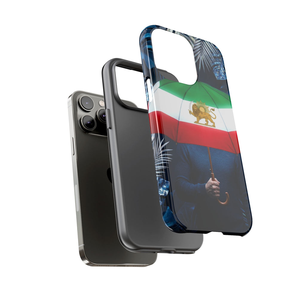 Iran Flag umbrella design phone Case