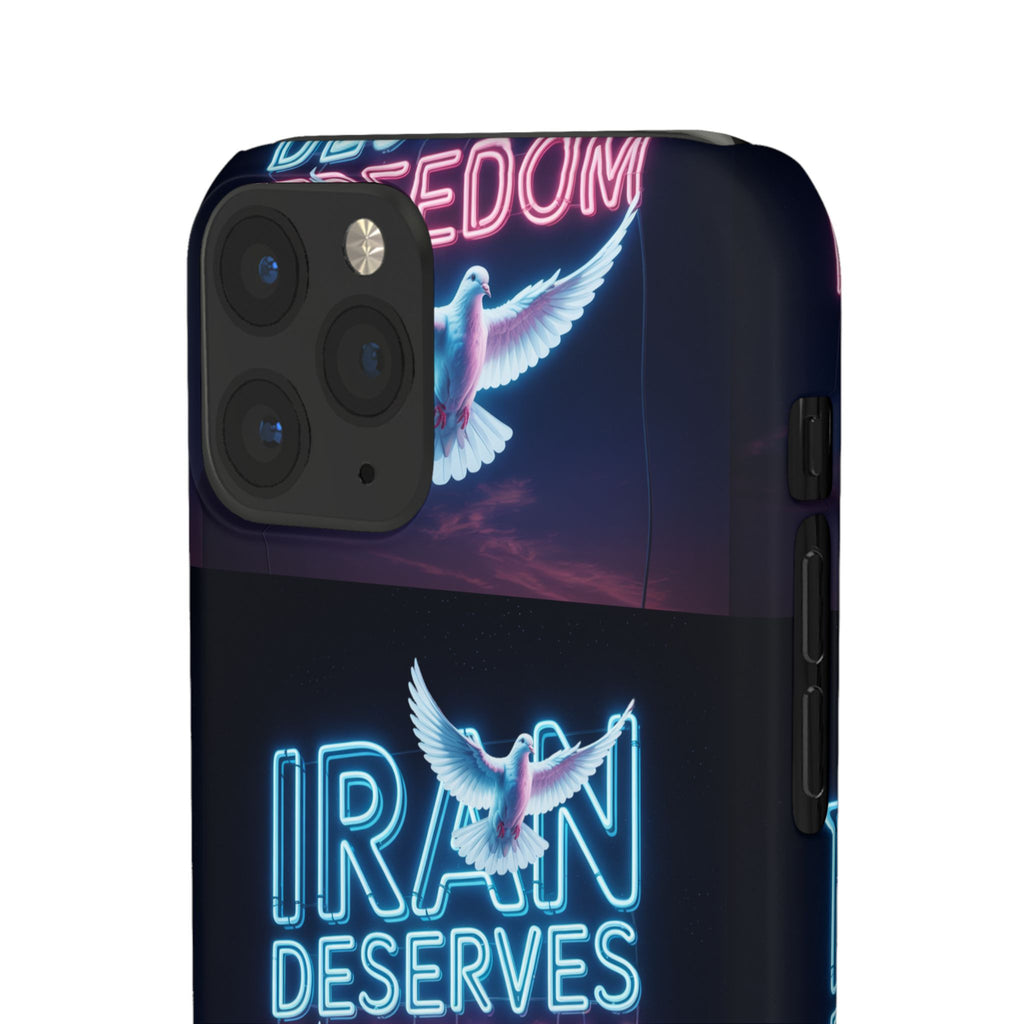 "Iran Deserves Freedom" Phone cases- For all models