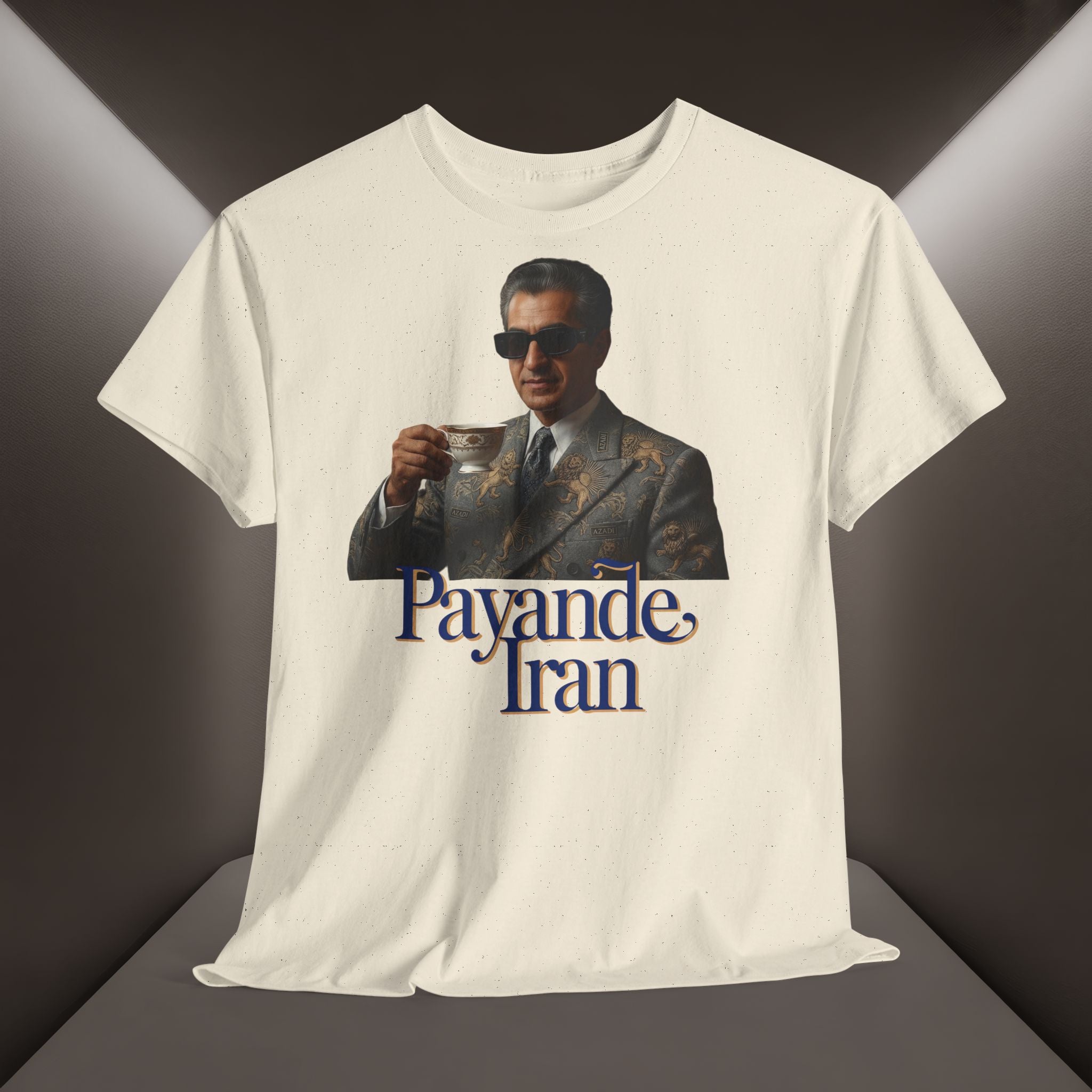 T-Shirt — "Payande Iran" Retro Style Tehran Nostalgia Tee
