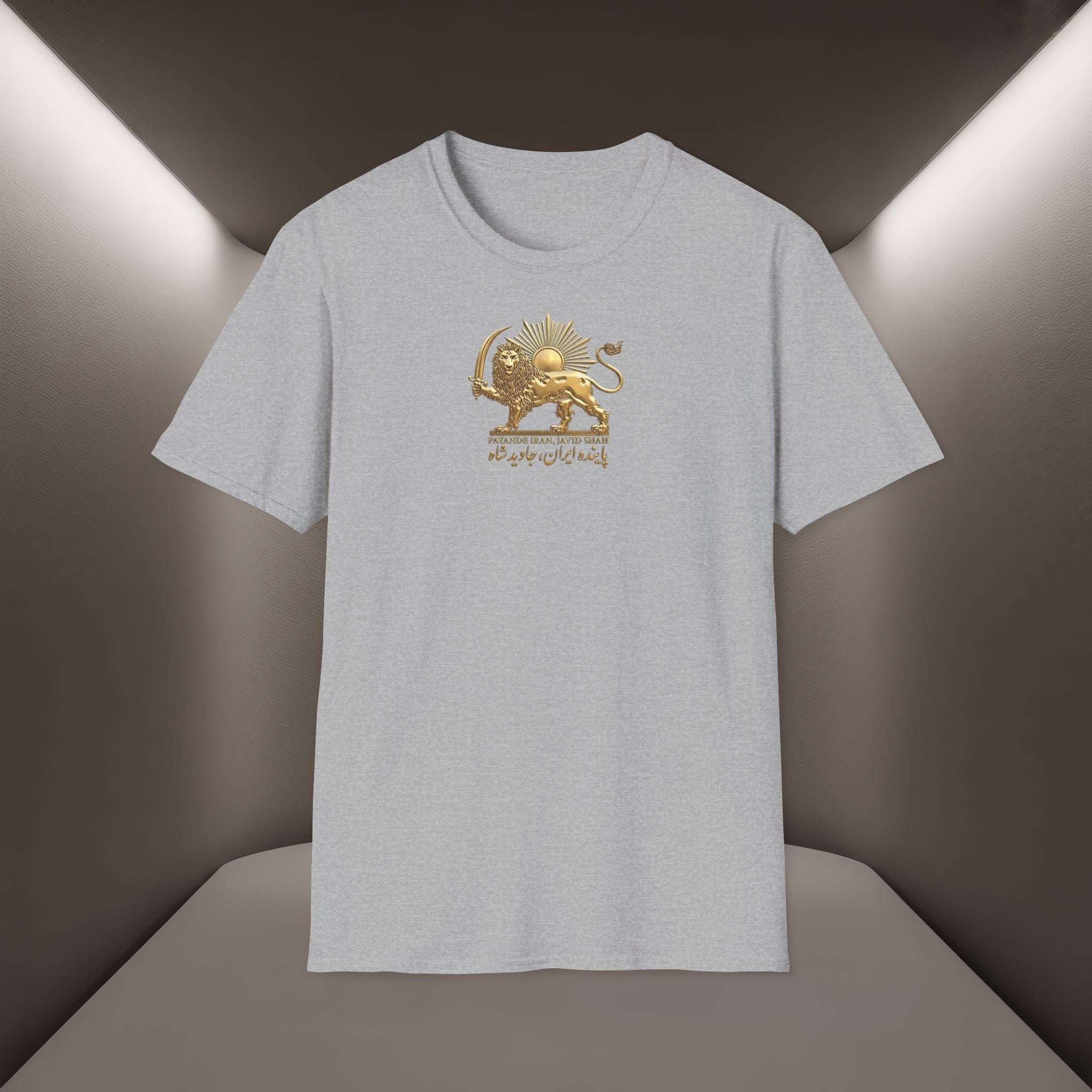 Persian Lion & The Sun Unisex T‑Shirt- Payande Iran, Javid Shah tshirt