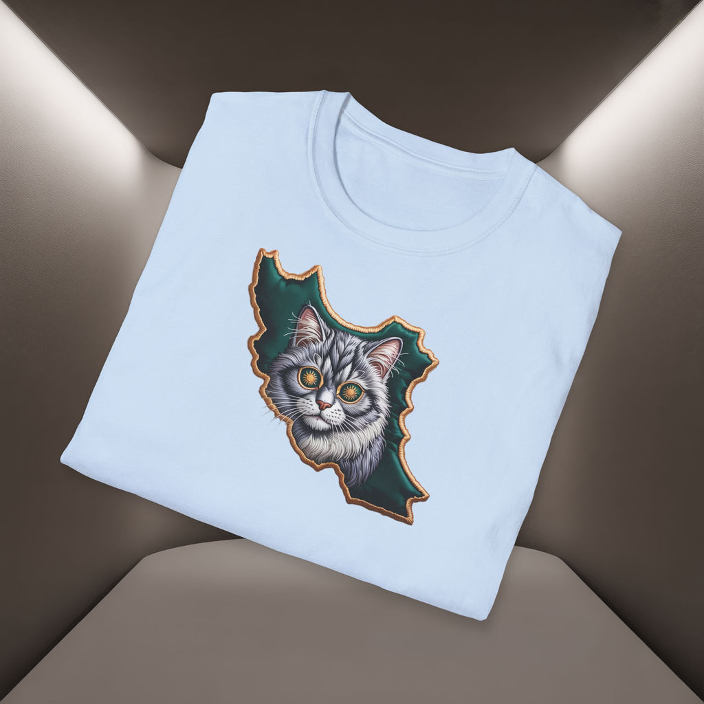 when Persian cat meets the Persian map - premium quality
