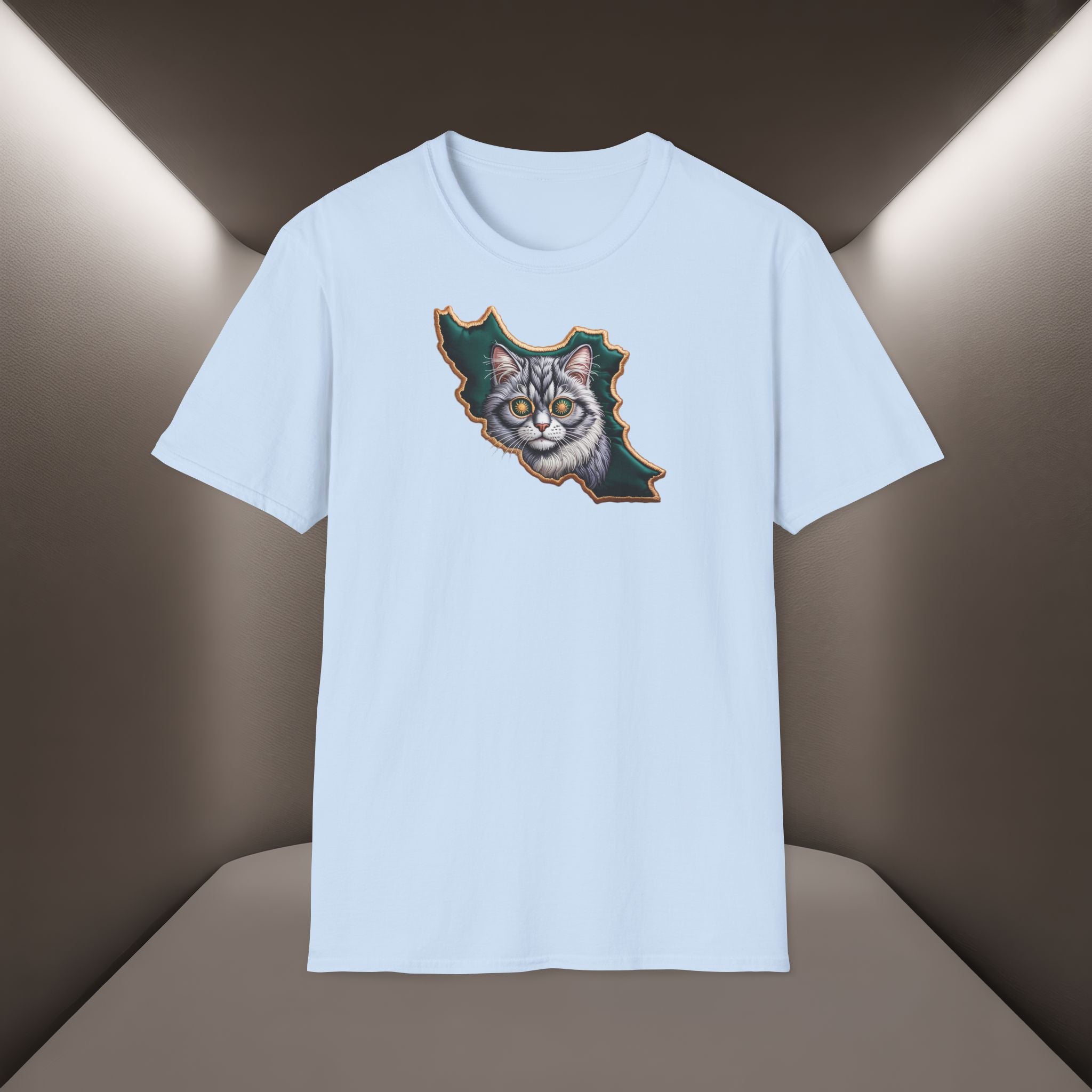 when Persian cat meets the Persian map - premium quality