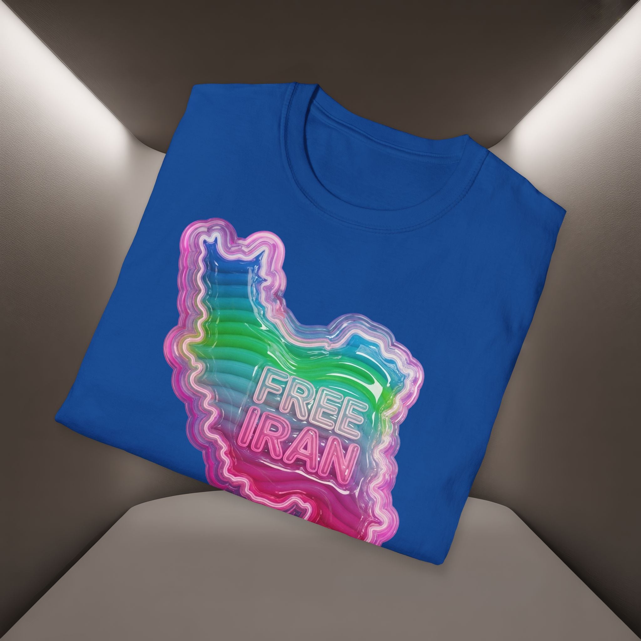 Free Iran Digital art design T-Shirt, Premium Quality