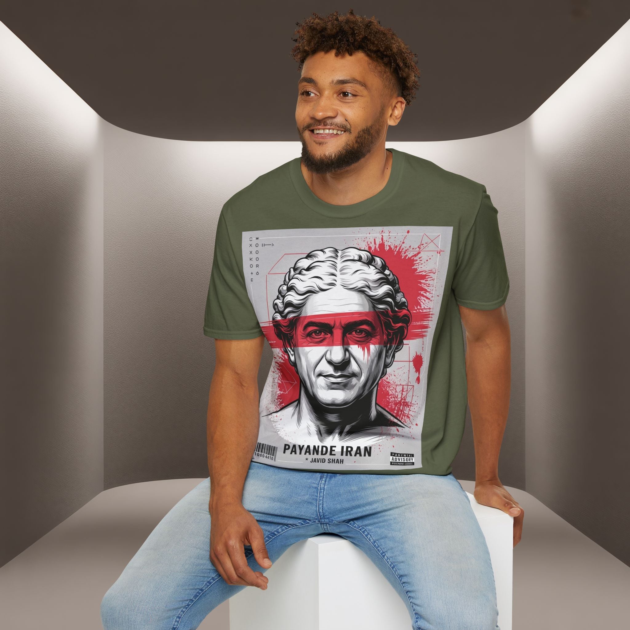 Payande Iran, Javid Shah unisex T-Shirt