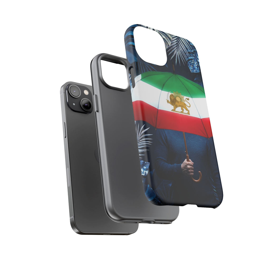 Iran Flag umbrella design phone Case