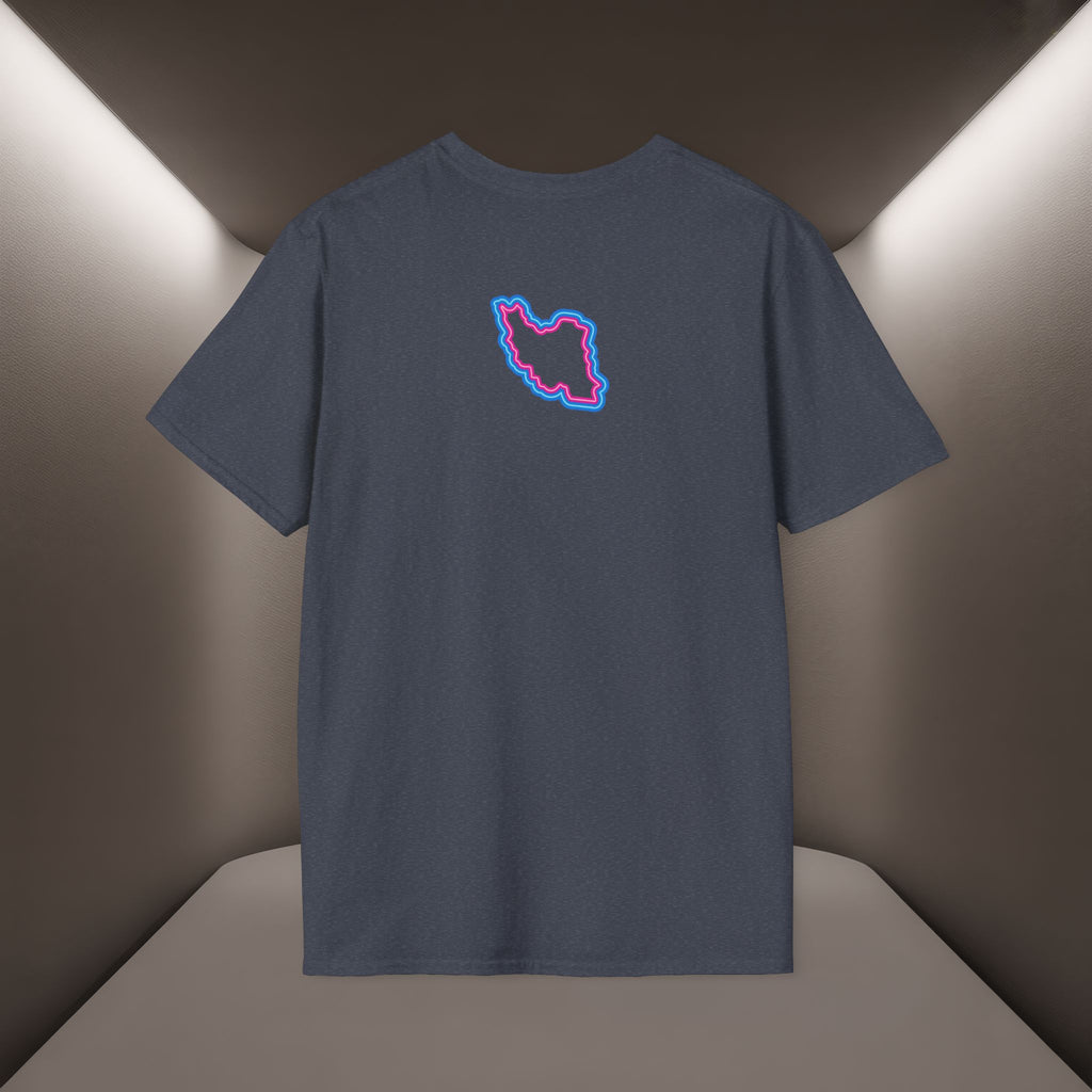 Free Iran T-Shirt — Neon Style, Premium Quality