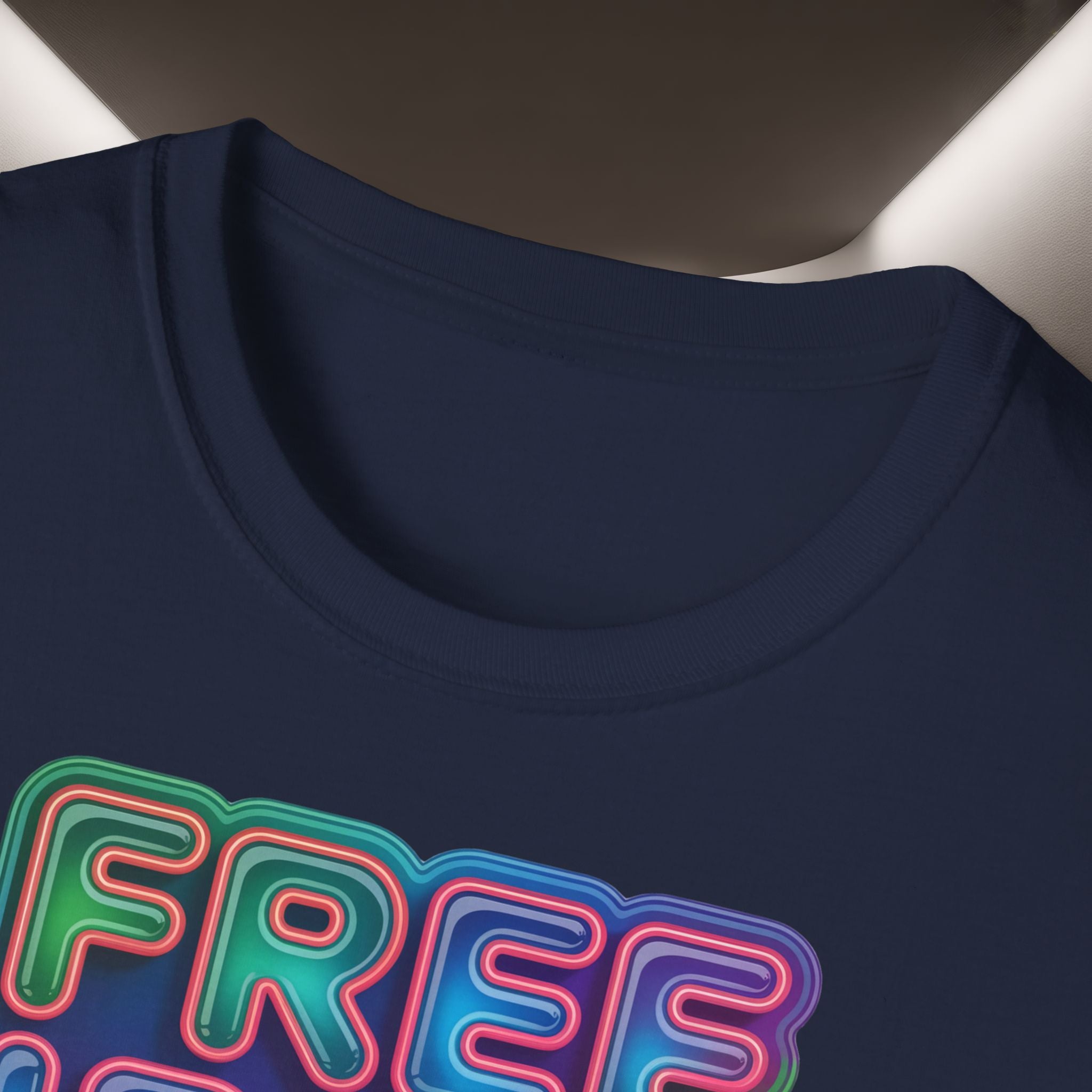 Free Iran T-Shirt — Neon Style, Premium Quality