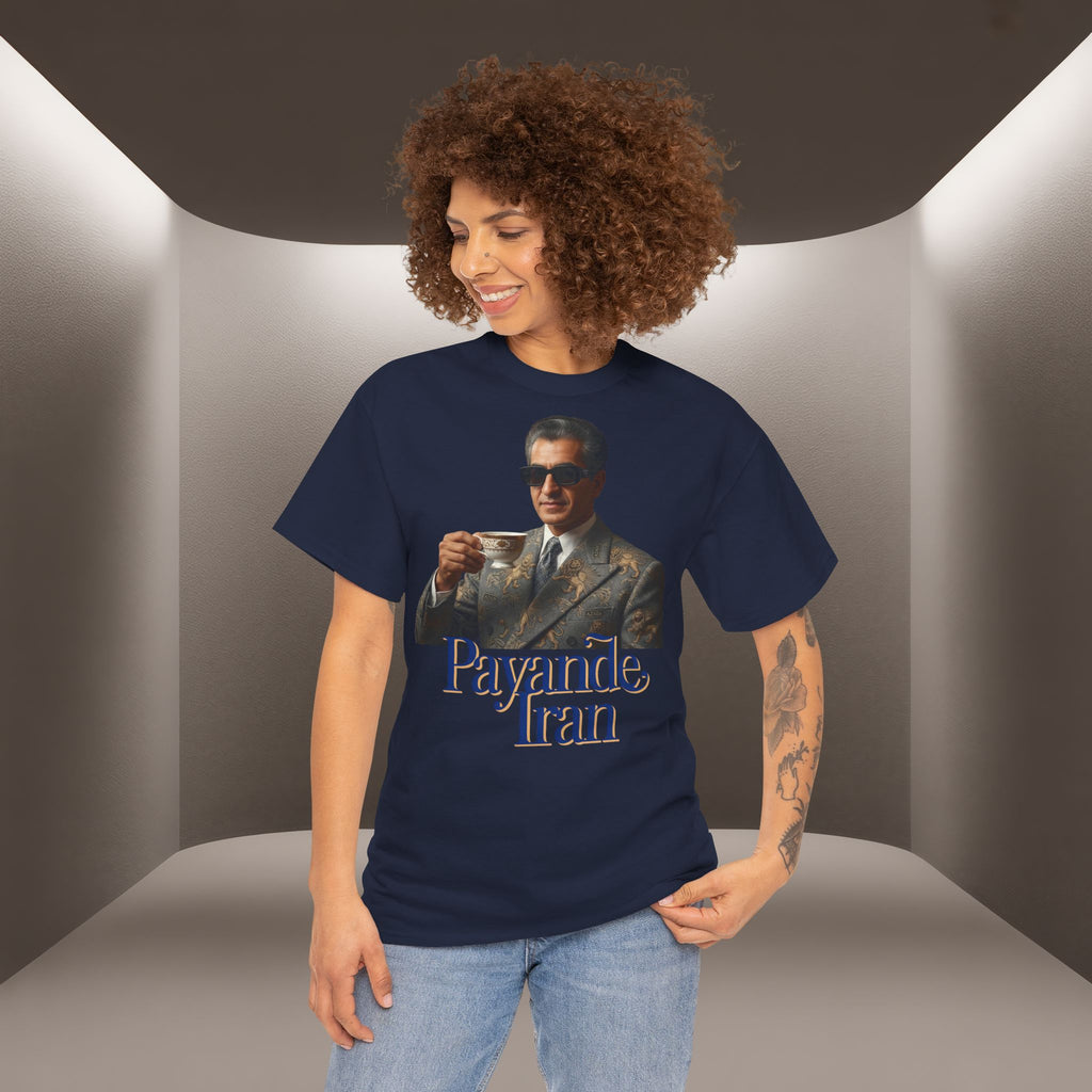 T-Shirt — "Payande Iran" Retro Style Tehran Nostalgia Tee