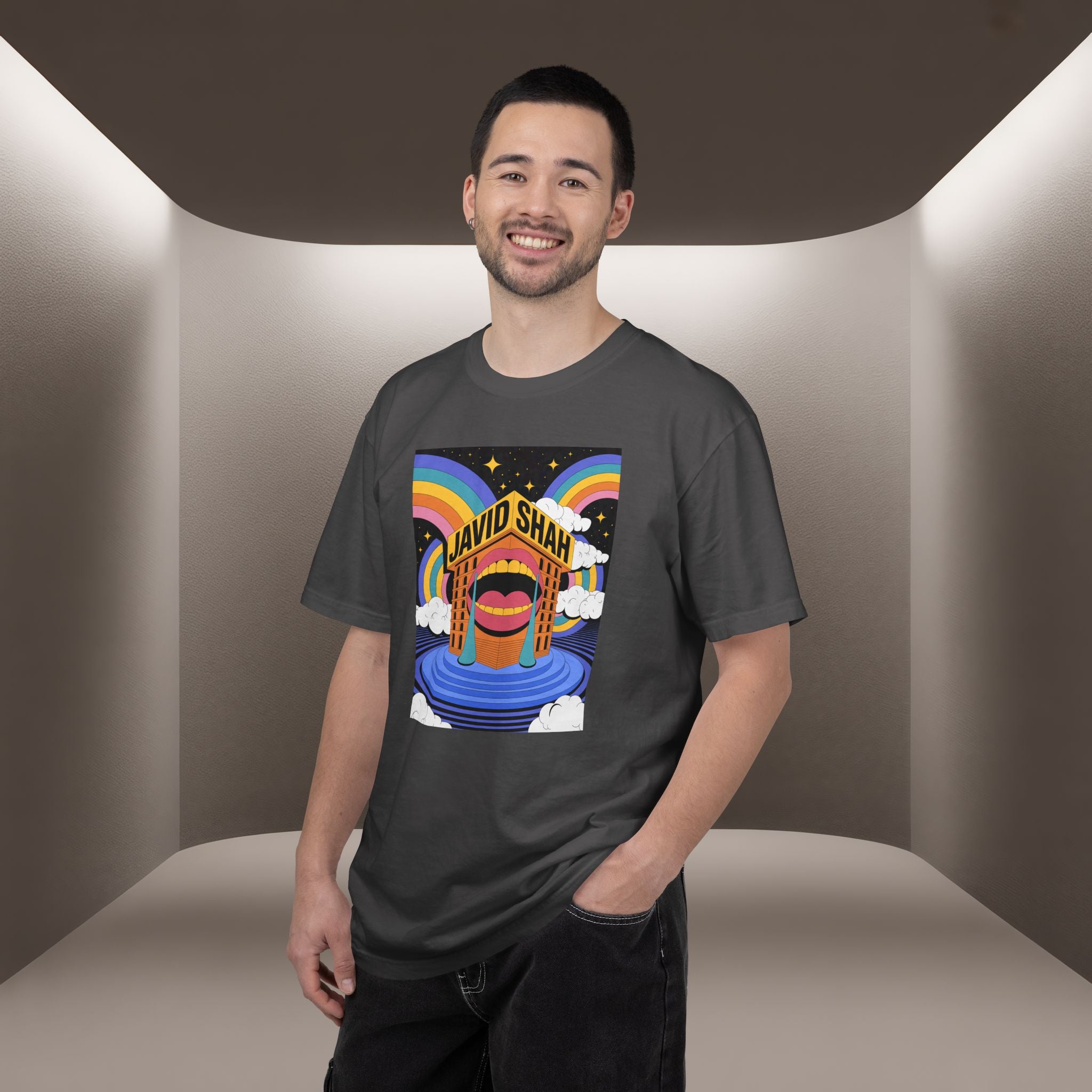 Javid Shah Unisex Garment-Dyed T-shirt