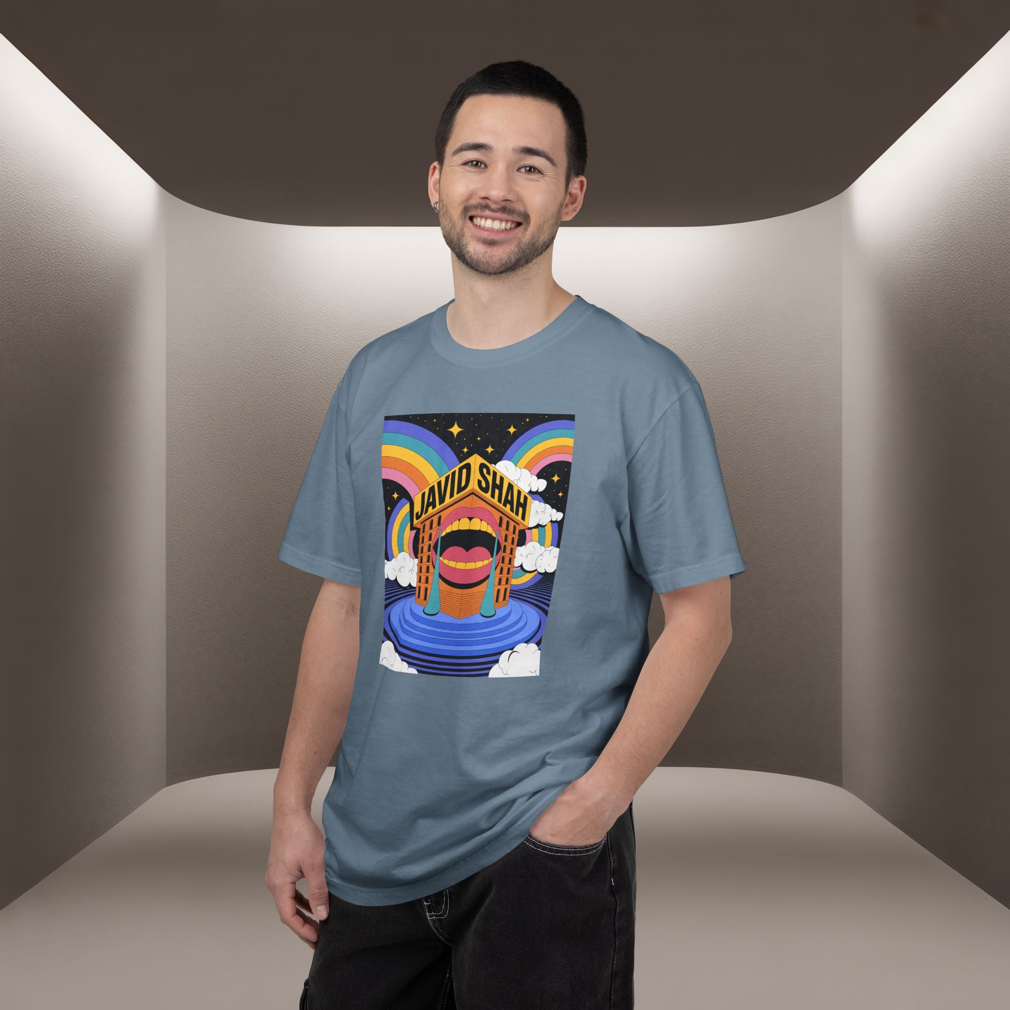 Javid Shah Unisex Garment-Dyed T-shirt
