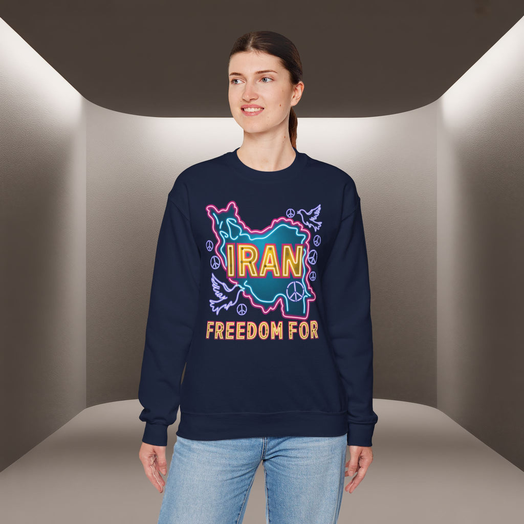 Freedom For Iran Sweatshirt - Unisex, Premium Quality