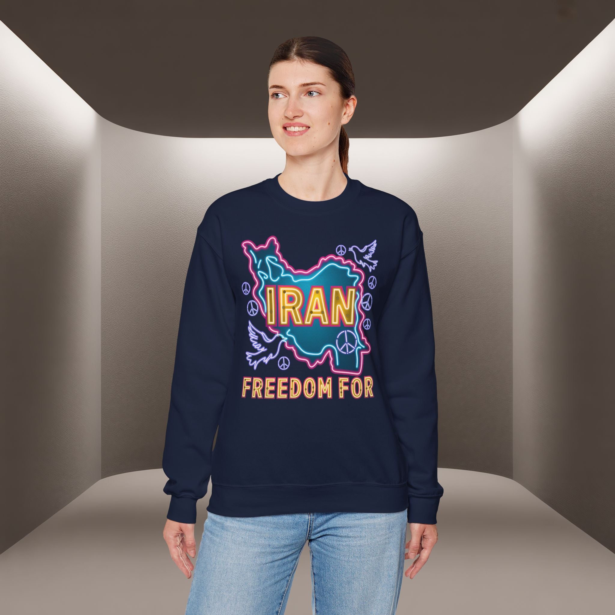 Freedom For Iran Sweatshirt - Unisex, Premium Quality