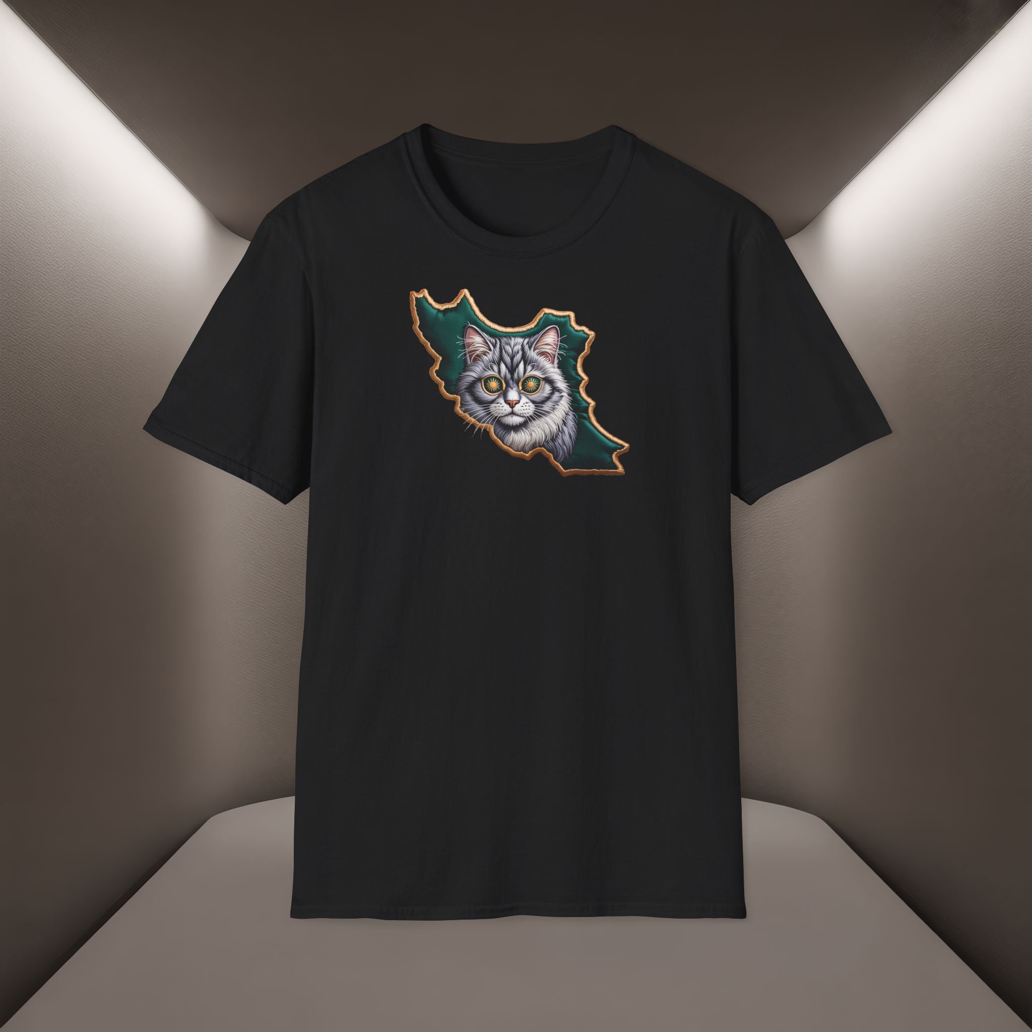 when Persian cat meets the Persian map - premium quality