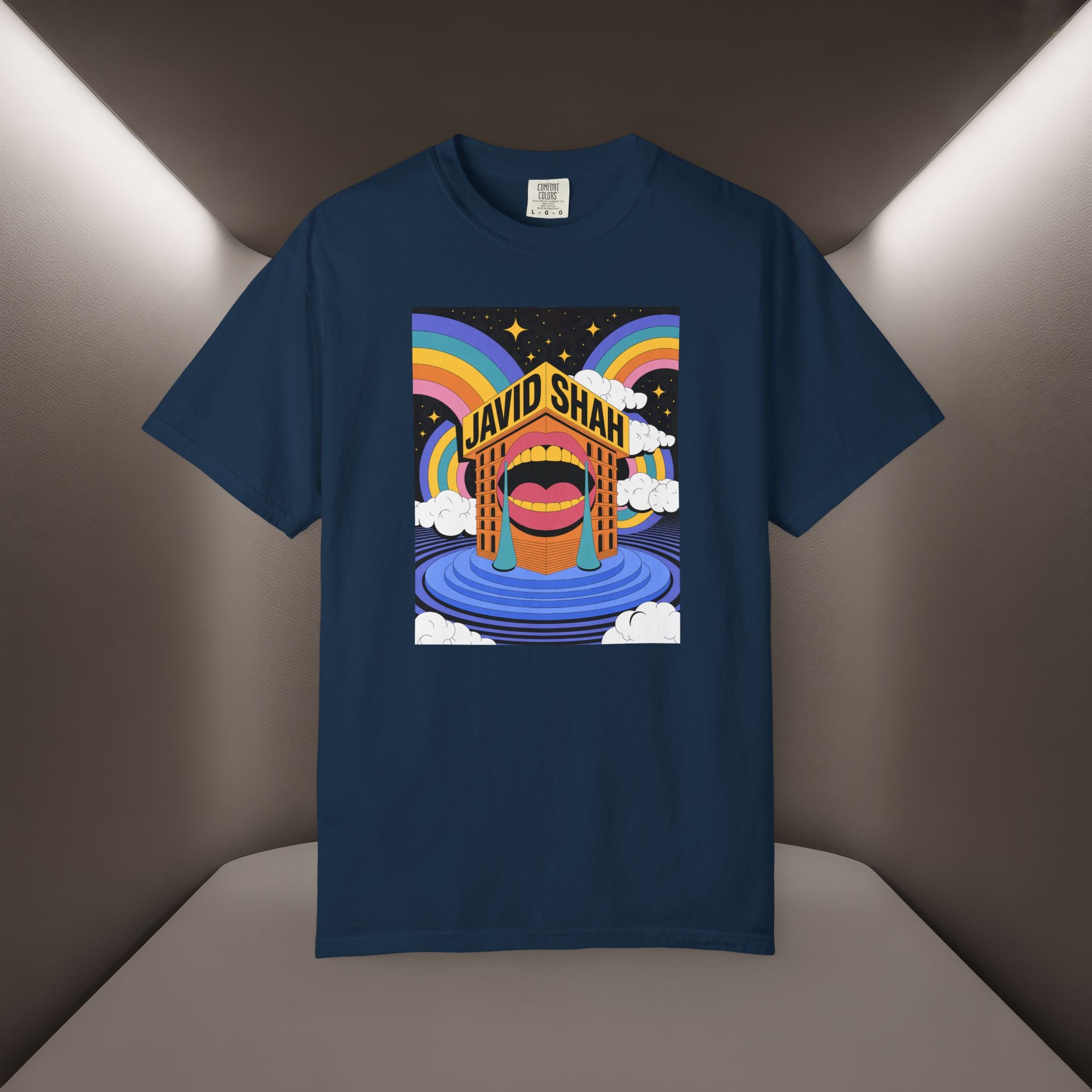 Javid Shah Unisex Garment-Dyed T-shirt
