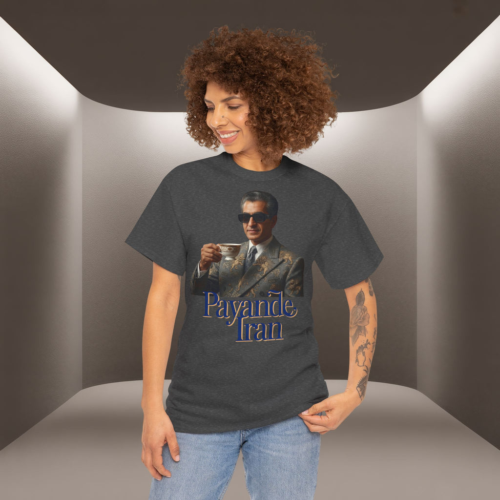 T-Shirt — "Payande Iran" Retro Style Tehran Nostalgia Tee