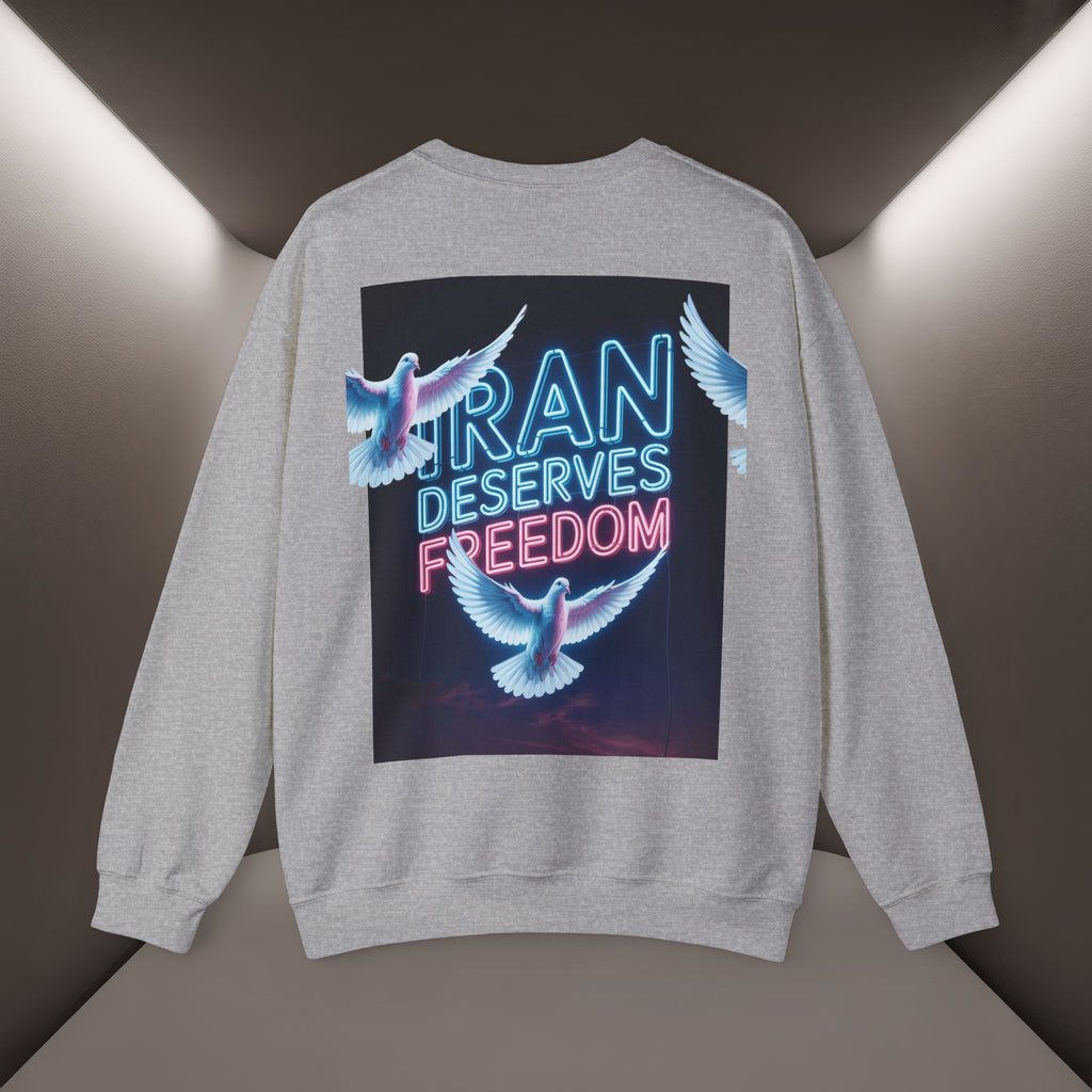 Iran deserves Freedom Unisex Sweatshirt - All eyes on E-Run sweatShirt
