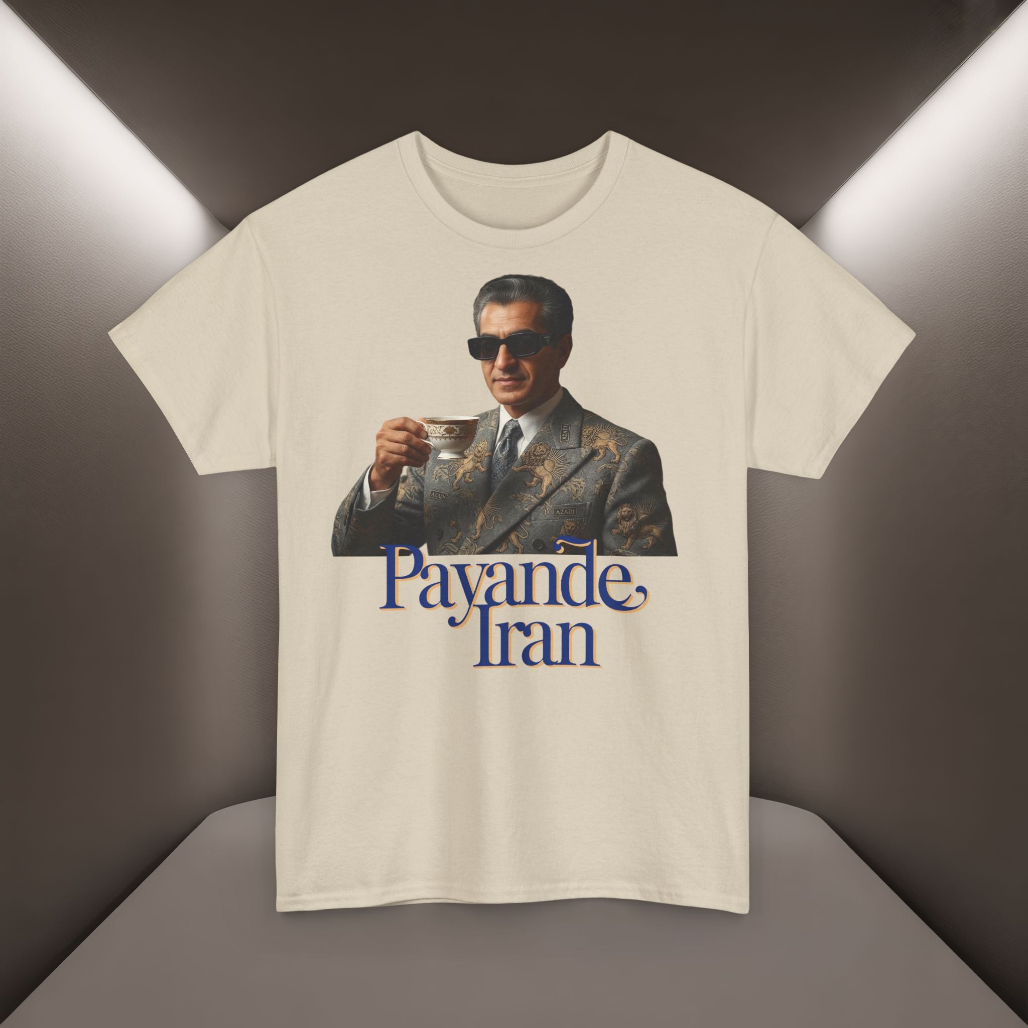 T-Shirt — "Payande Iran" Retro Style Tehran Nostalgia Tee
