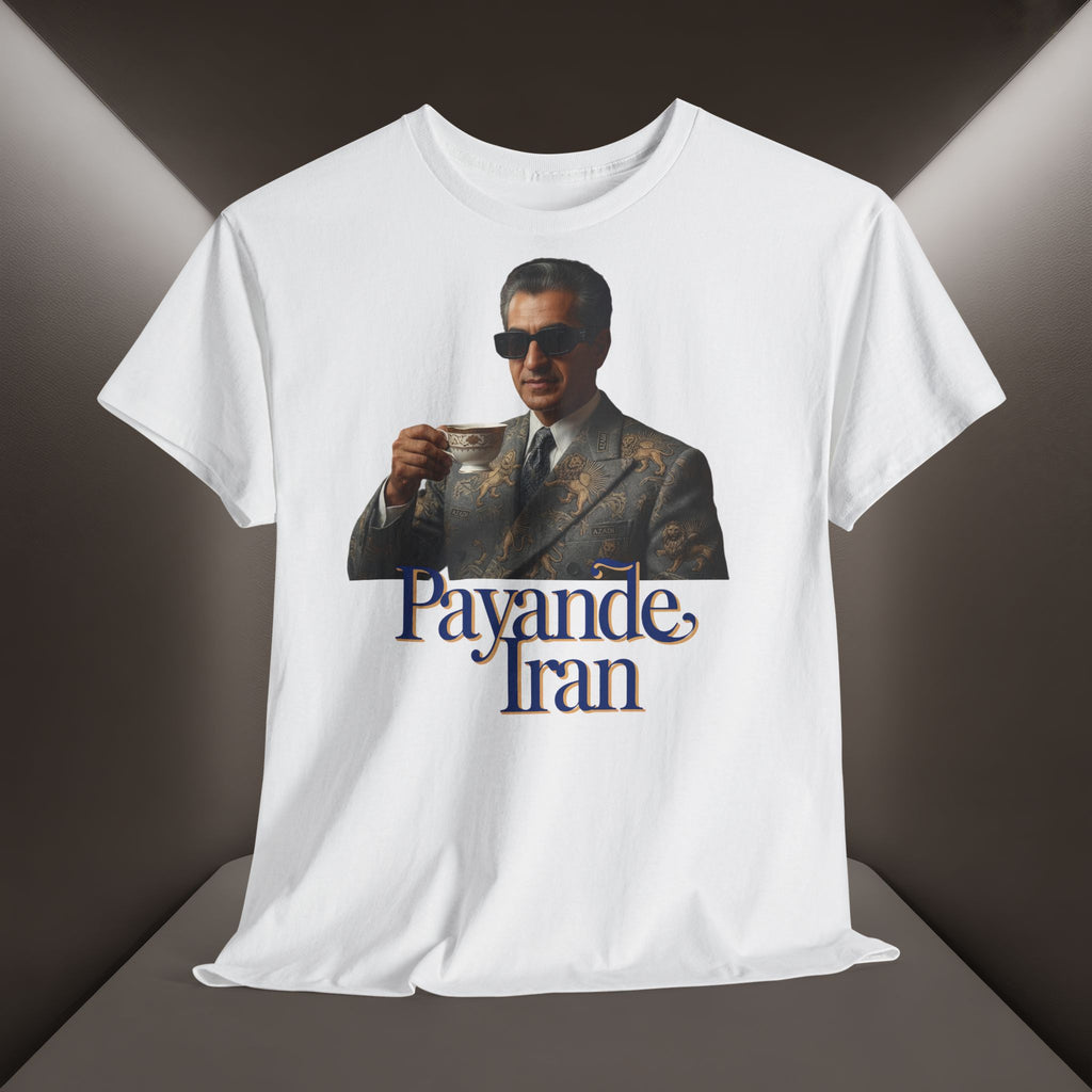 T-Shirt — "Payande Iran" Retro Style Tehran Nostalgia Tee