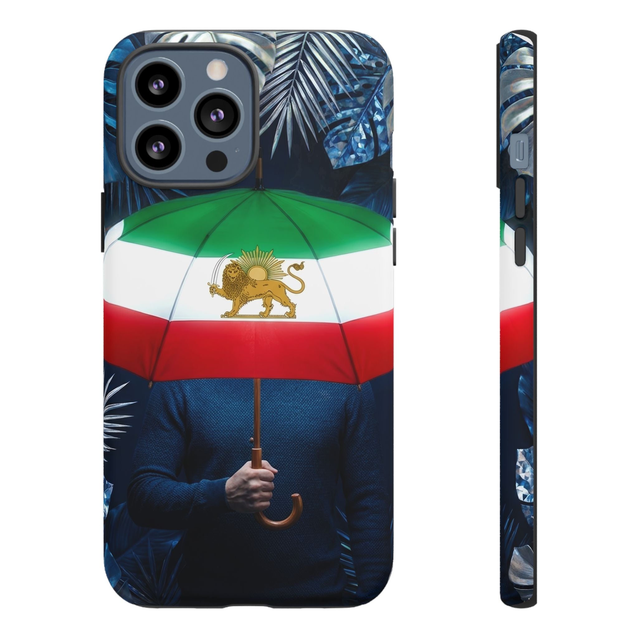 Iran Flag umbrella design phone Case