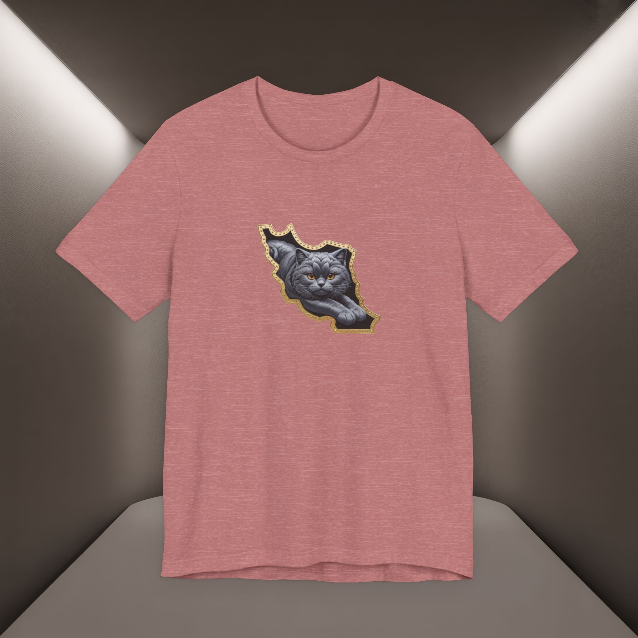 Persian Cat in a Persian Map Graphic design- unisex T-shirt- Premium quality