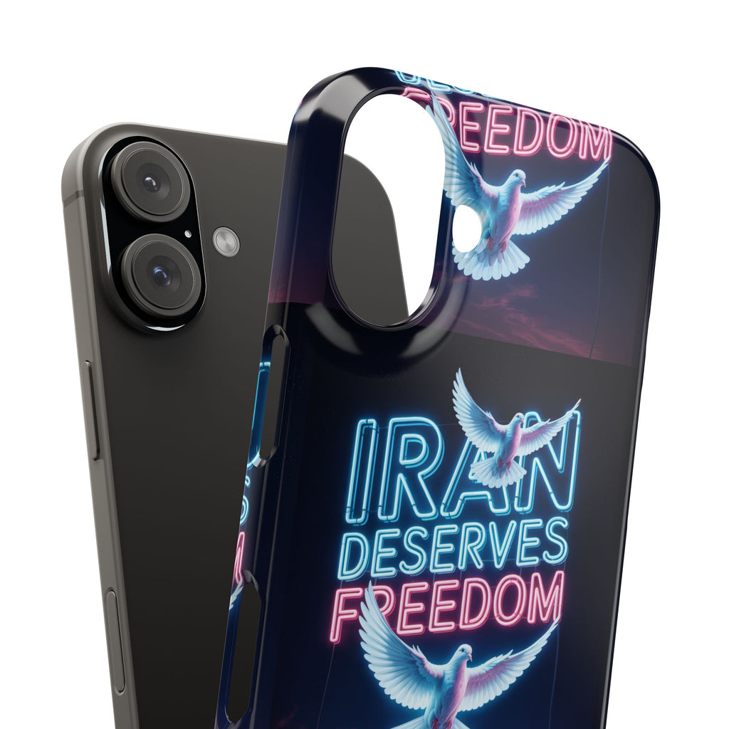 "Iran Deserves Freedom" Phone cases- For all models
