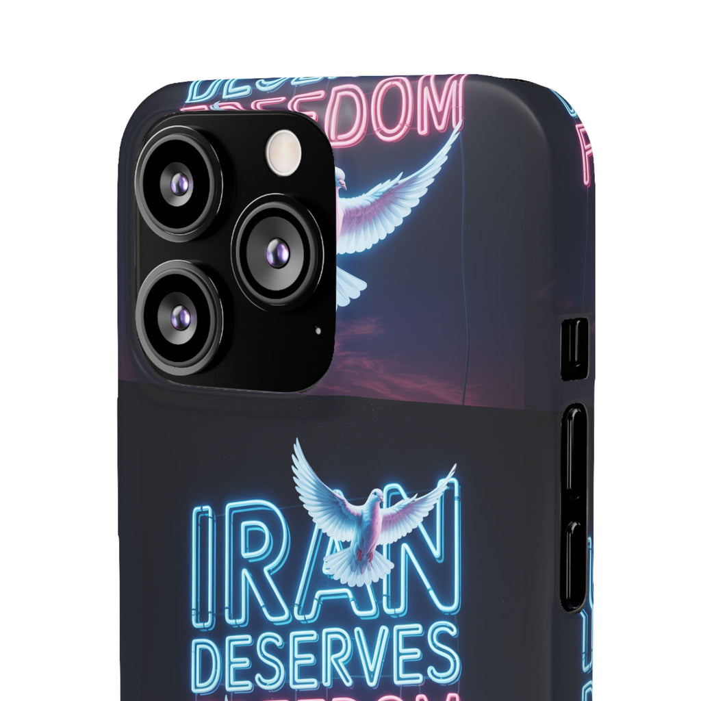 "Iran Deserves Freedom" Phone cases- For all models