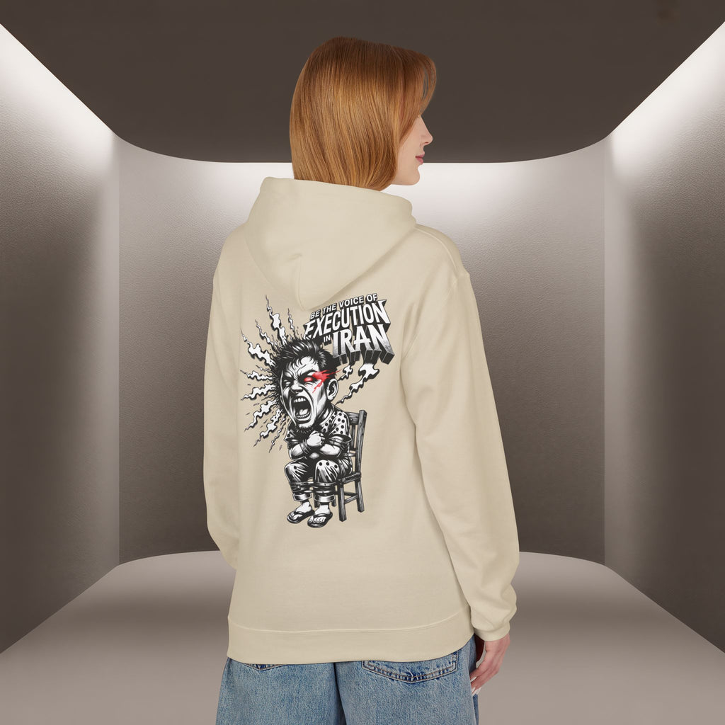 Be the Voice of execution in Iran Hoodie - 47 years Skull Hoodie