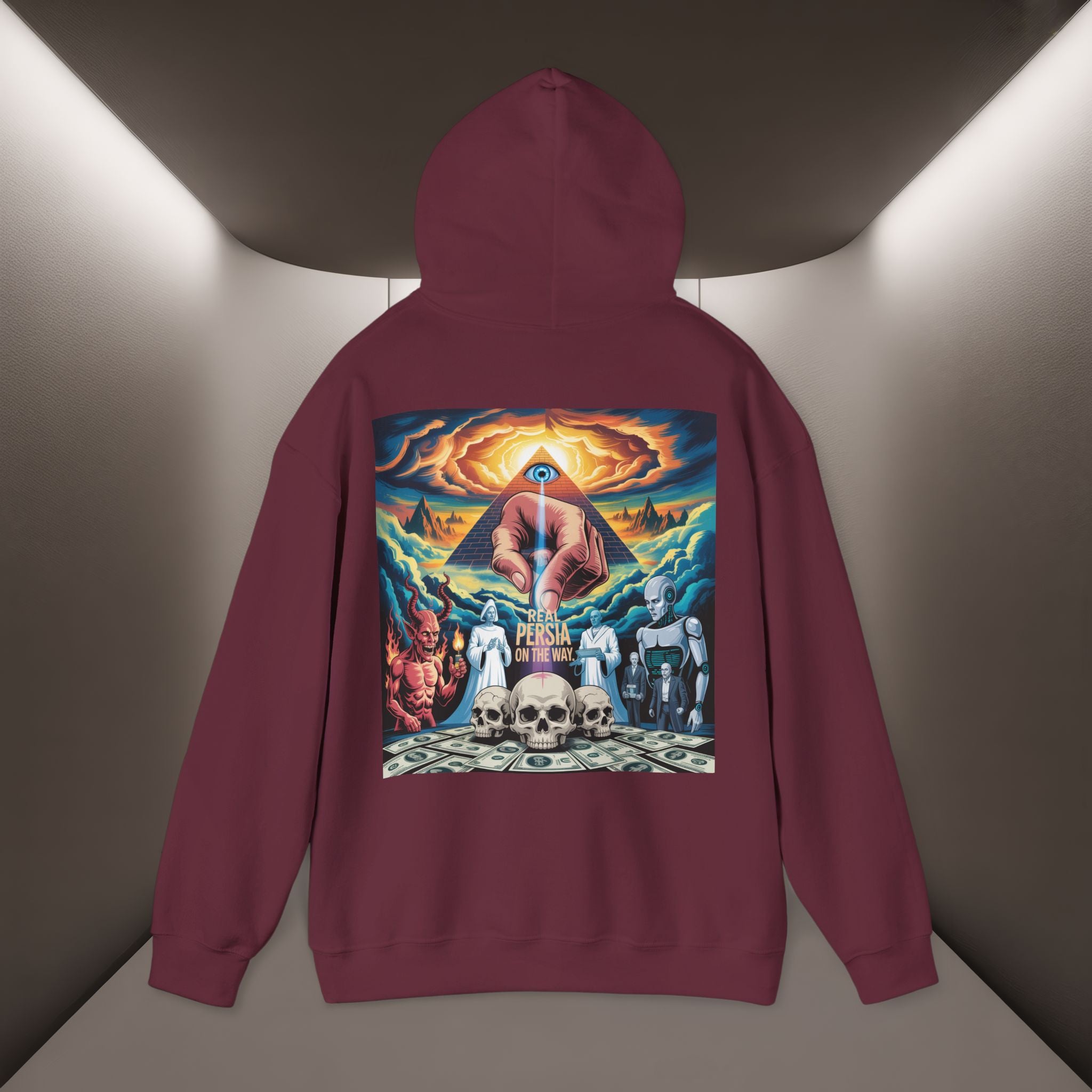 Real Persia on the way Unisex Hoodie — "47 Years" Hoodie"