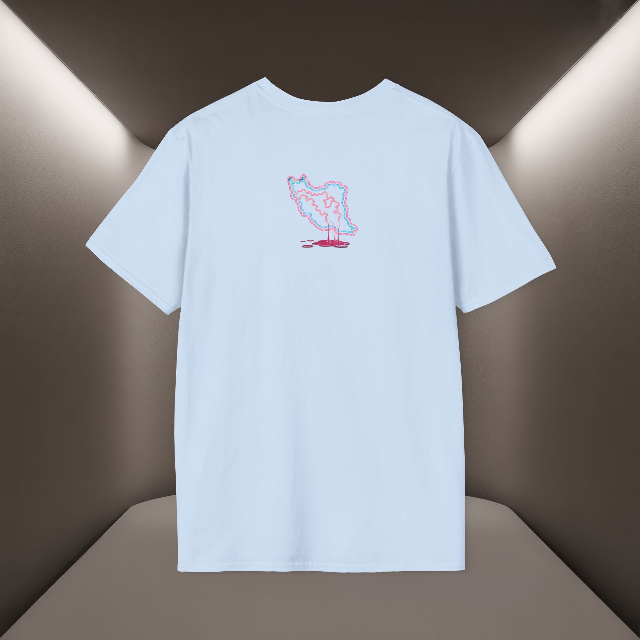 Free Iran T-Shirt — Neon design, Premium Quality