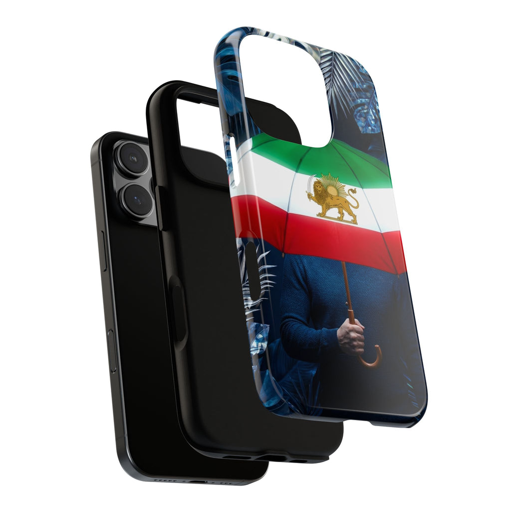 Iran Flag umbrella design phone Case