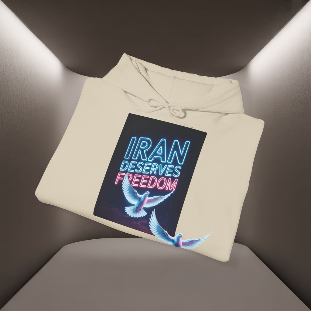 Iran deserves freedom Unisex Hoodie — Iran hoodie - Persian Vibey
