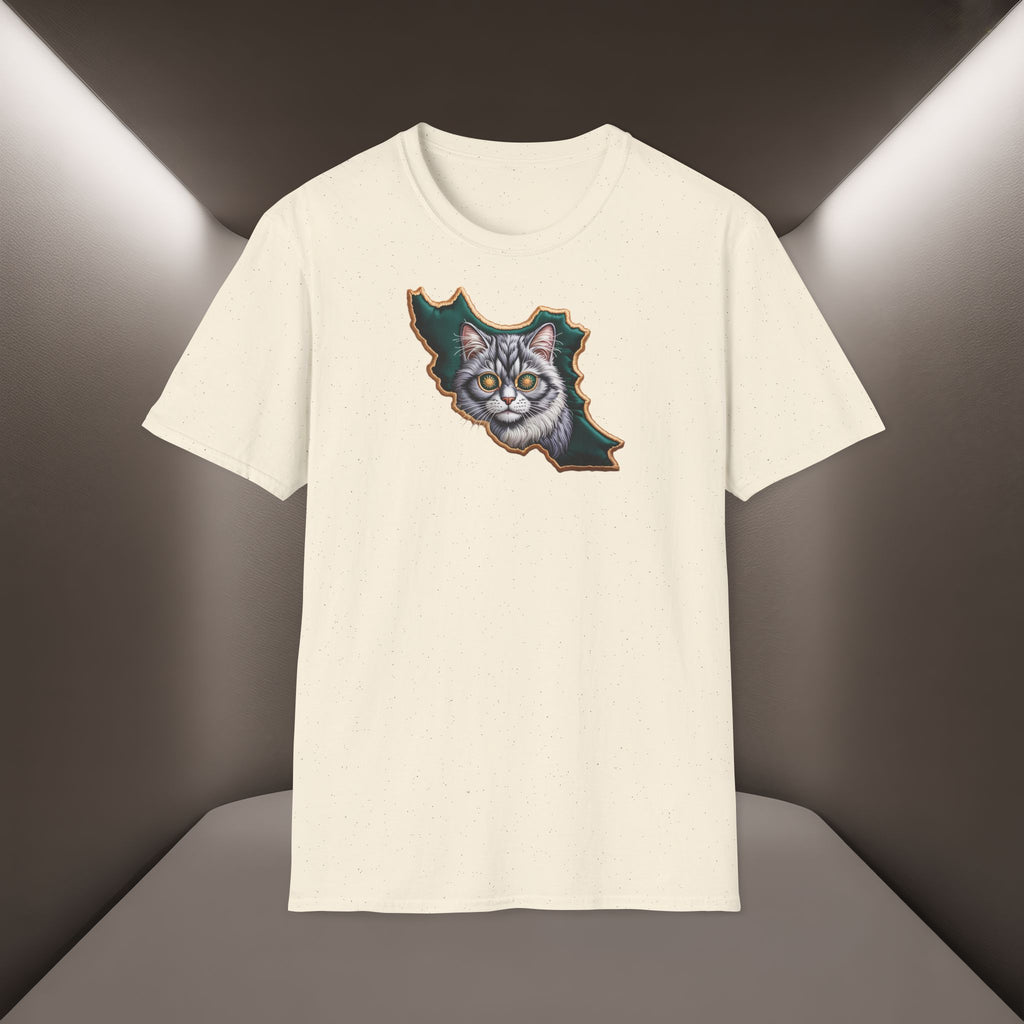 when Persian cat meets the Persian map - premium quality