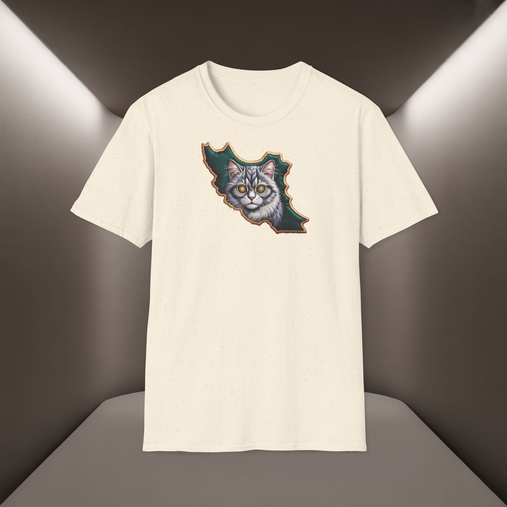 when Persian cat meets the Persian map - premium quality