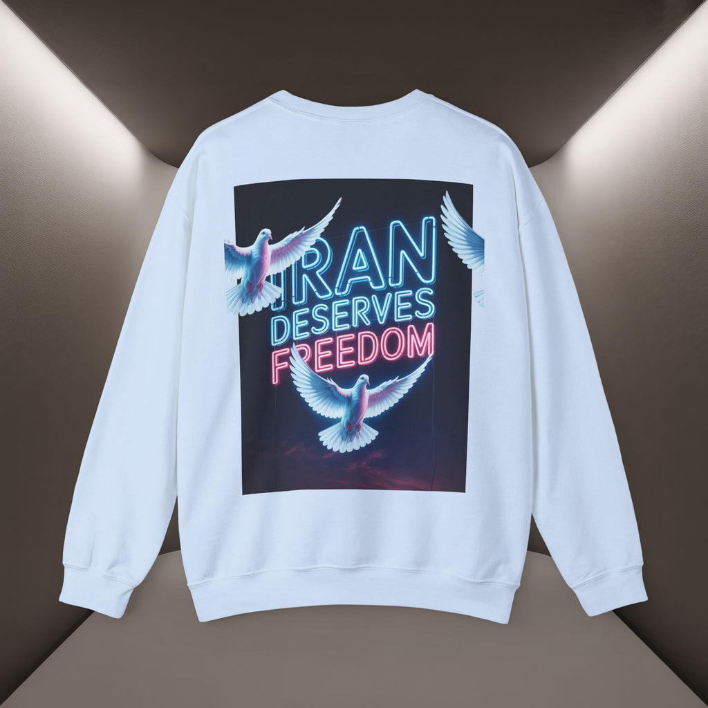 Iran deserves Freedom Unisex Sweatshirt - All eyes on E-Run sweatShirt