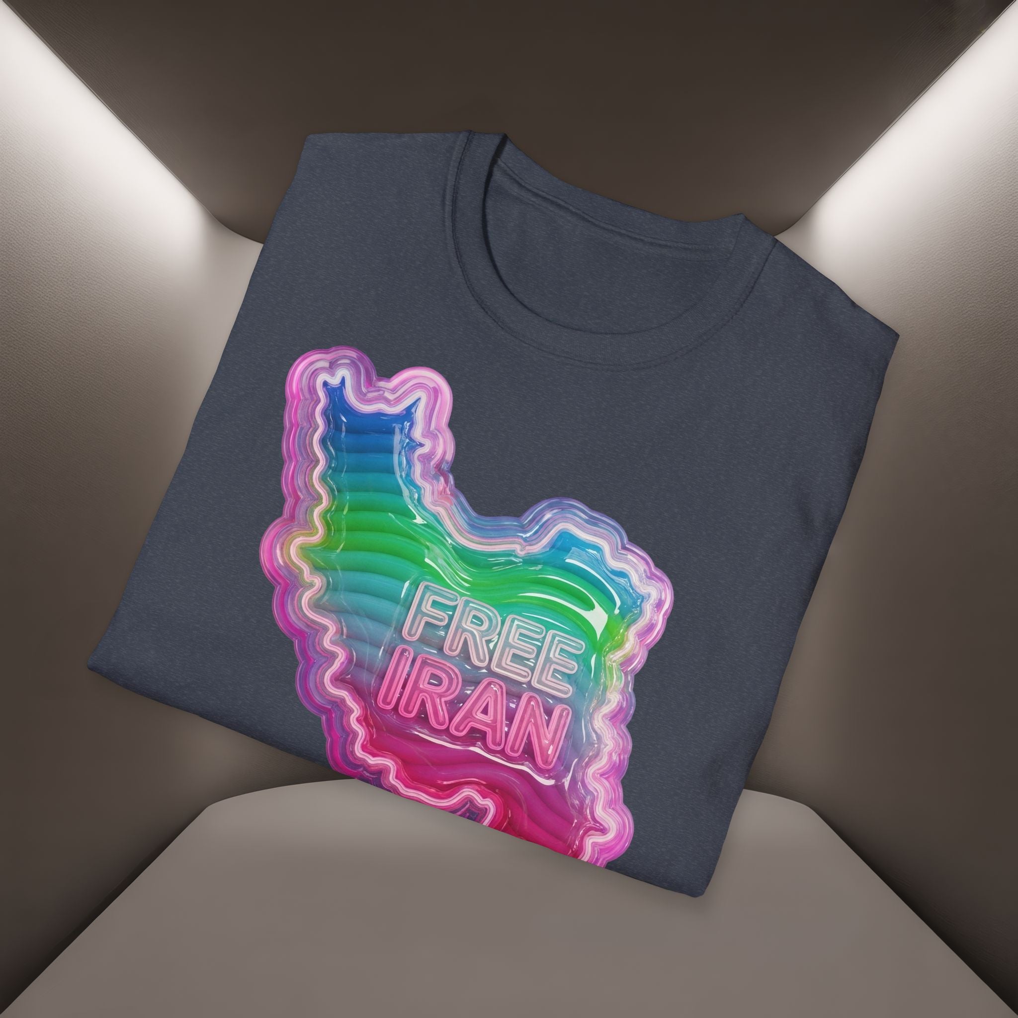 Free Iran Digital art design T-Shirt, Premium Quality
