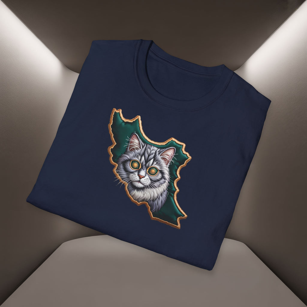 when Persian cat meets the Persian map - premium quality