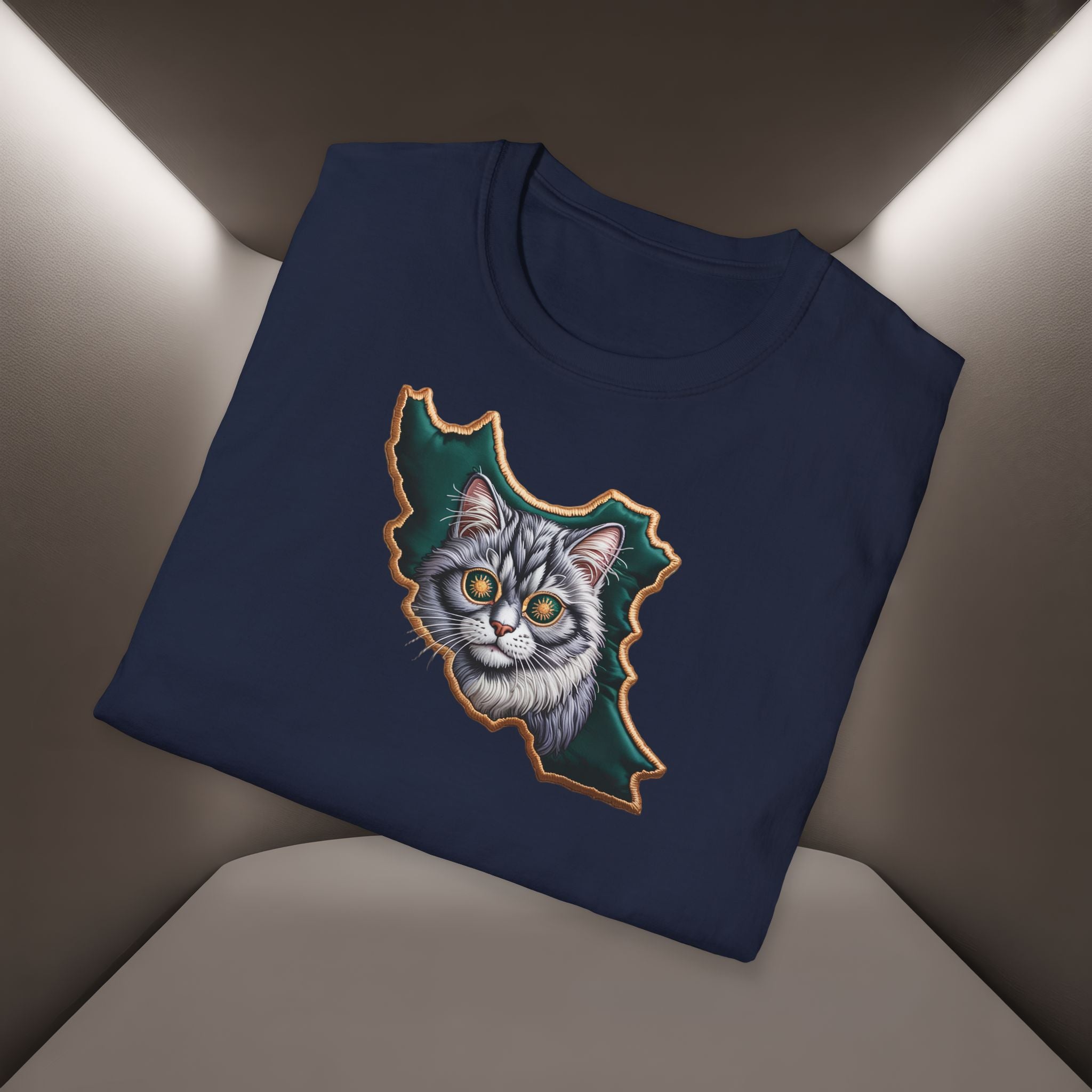 when Persian cat meets the Persian map - premium quality