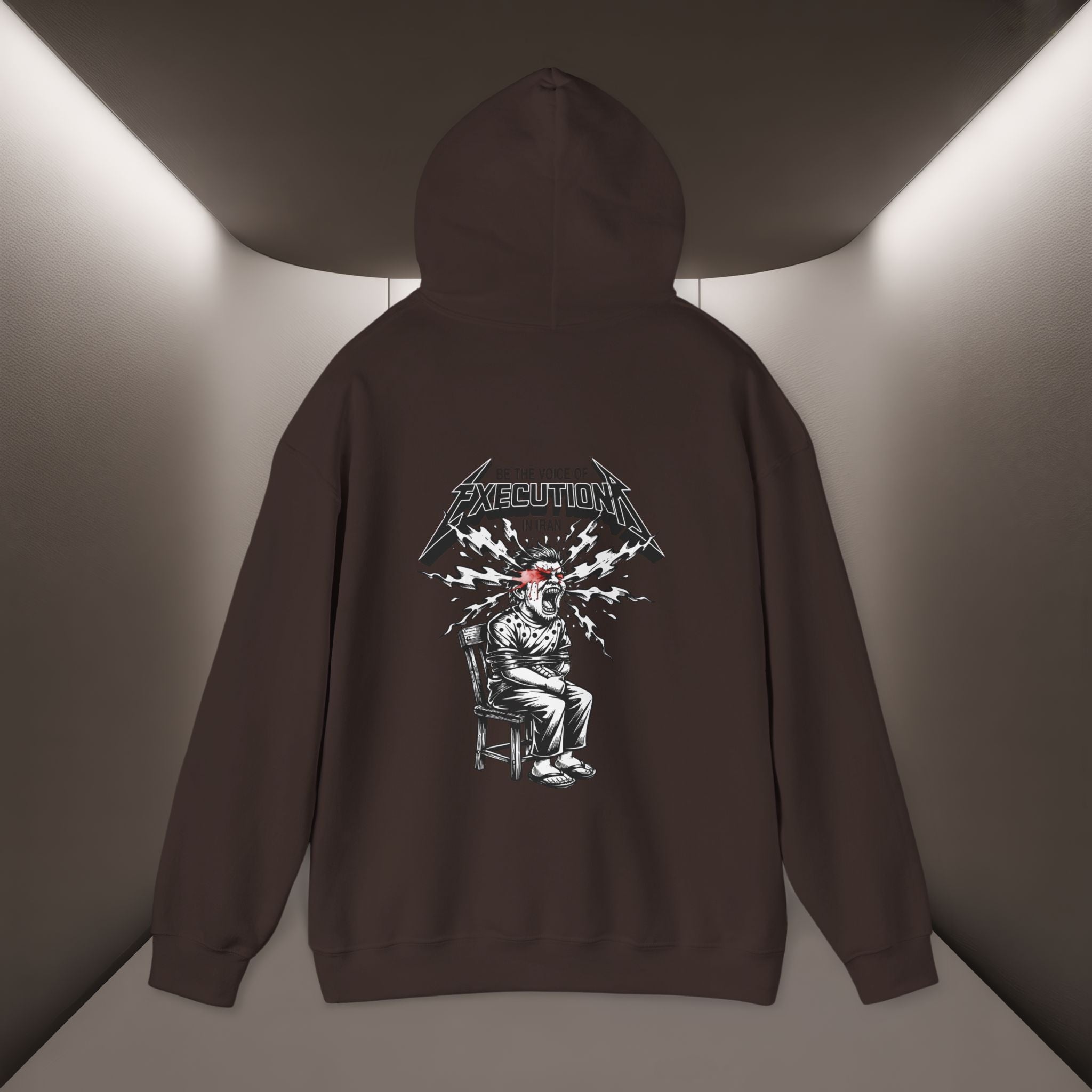 Be The Voice Of Execution In Iran Hoodie, 47 Years Hoodie - Peraian Vibey