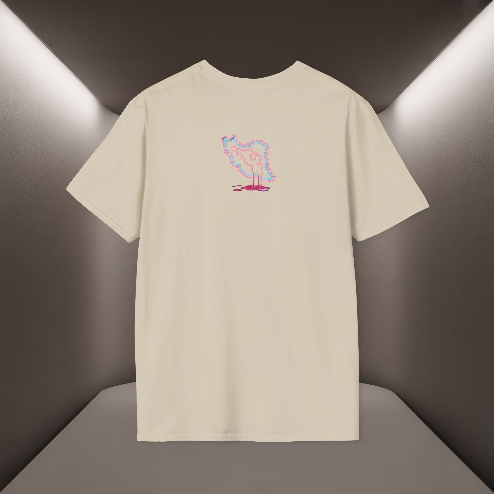Free Iran T-Shirt — Neon design, Premium Quality