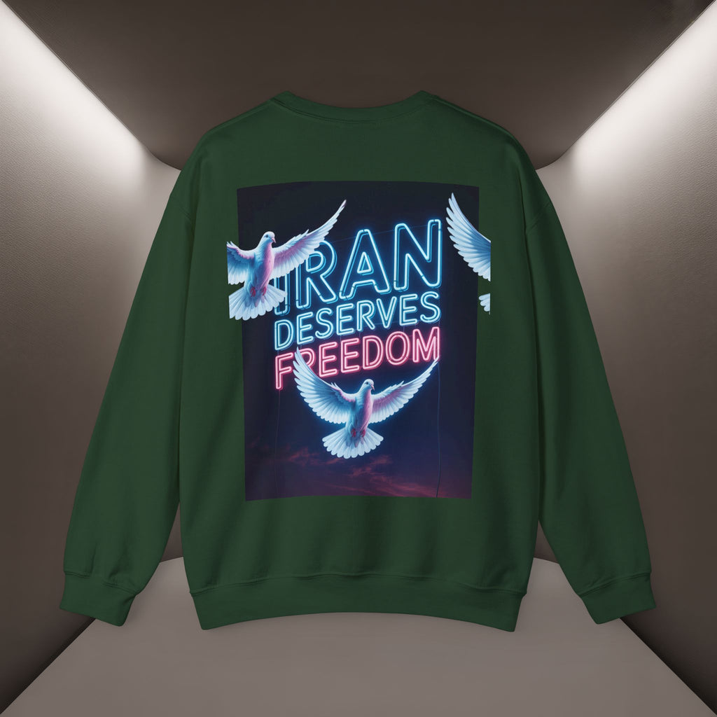 Iran deserves Freedom Unisex Sweatshirt - All eyes on E-Run sweatShirt