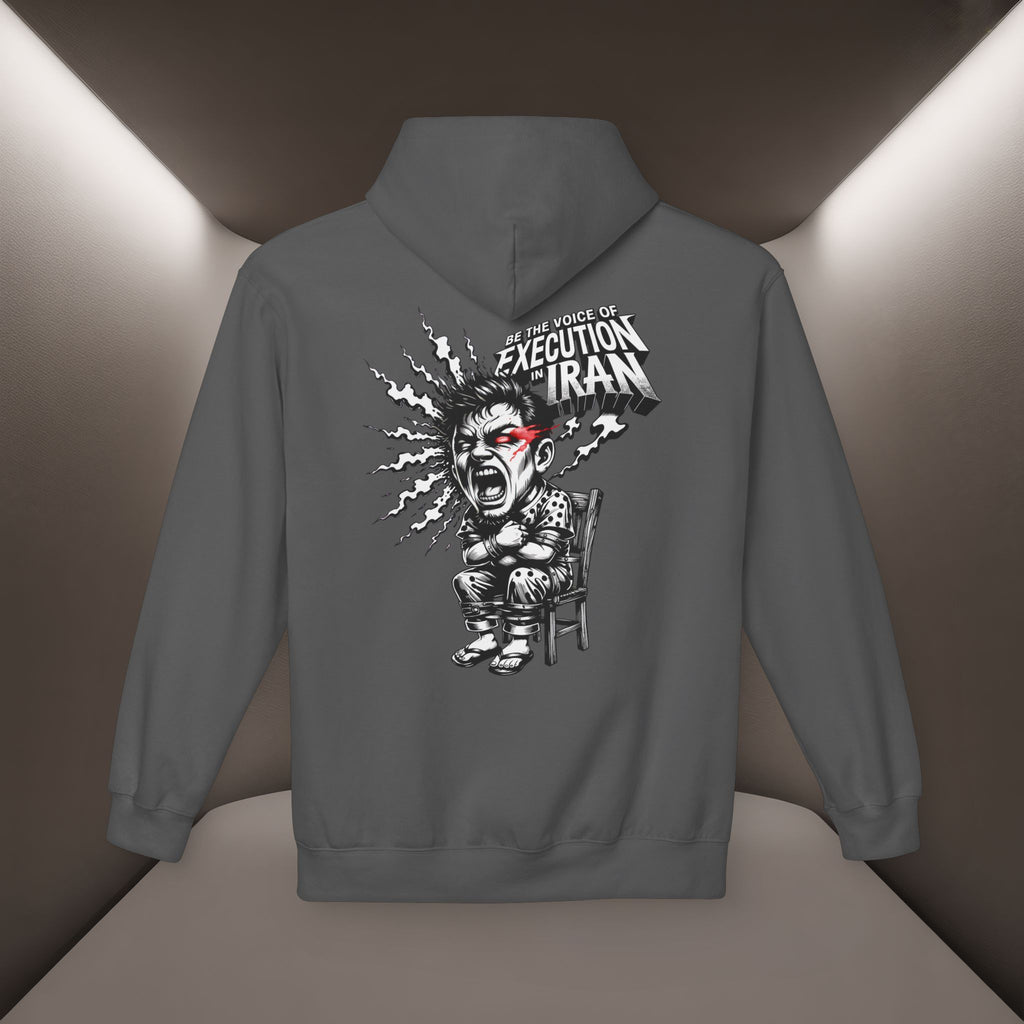 Be the Voice of execution in Iran Hoodie - 47 years Skull Hoodie