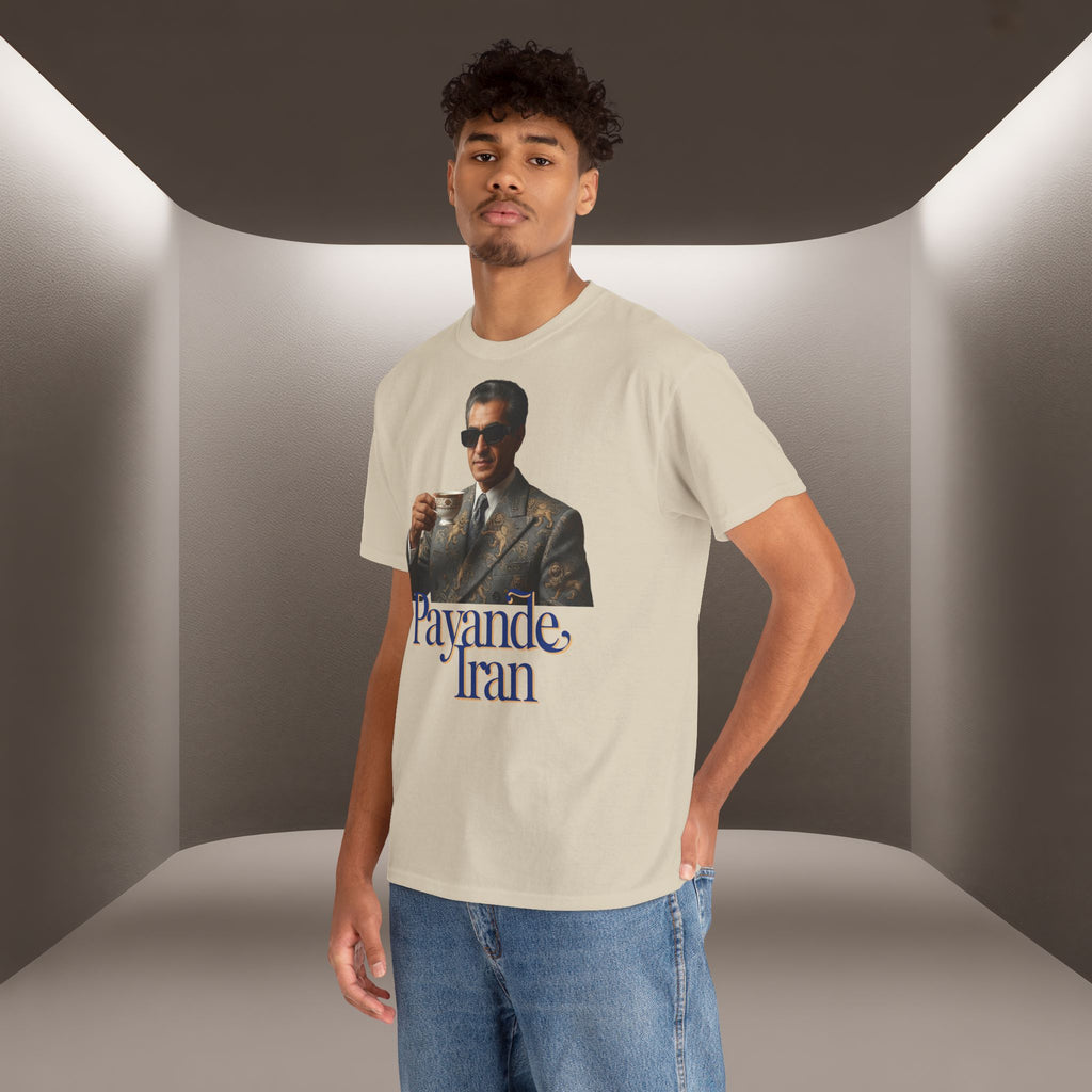 T-Shirt — "Payande Iran" Retro Style Tehran Nostalgia Tee