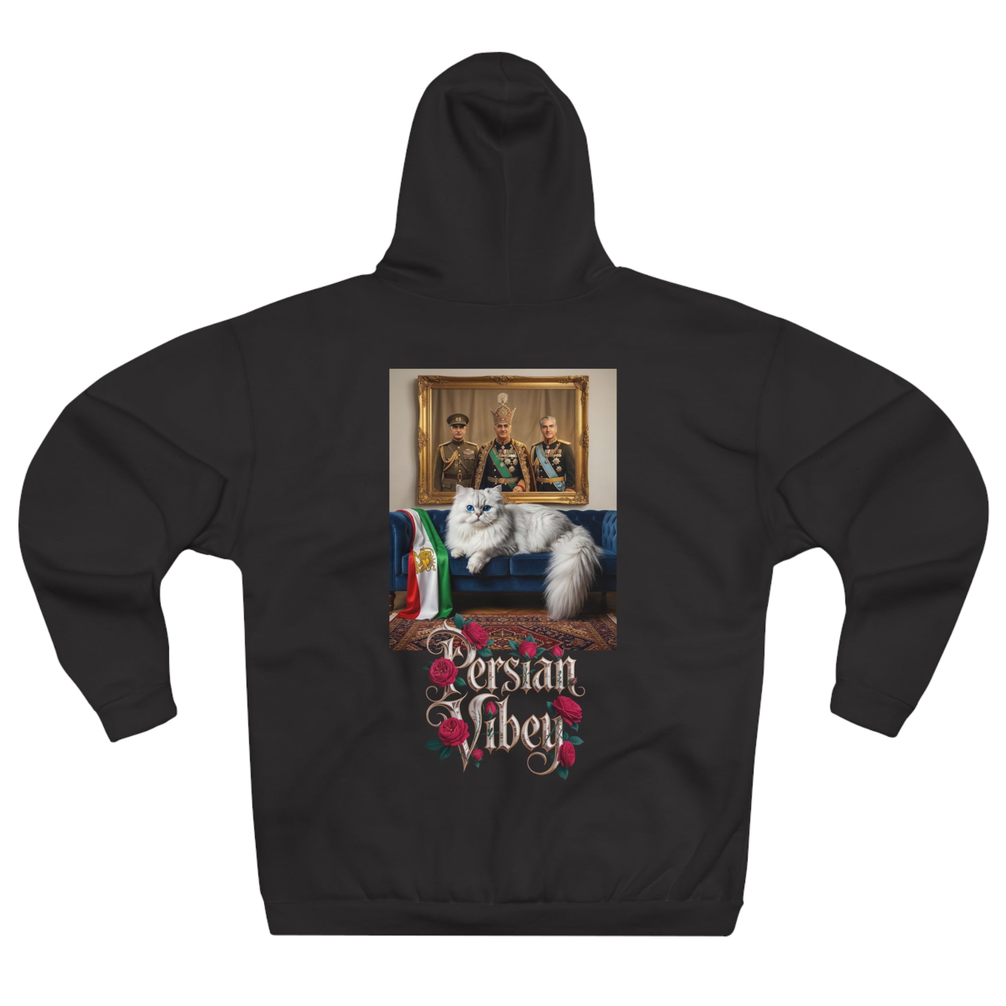 Persian Vibey Unisex Hoodie — Persian kings & Cat Graphic design