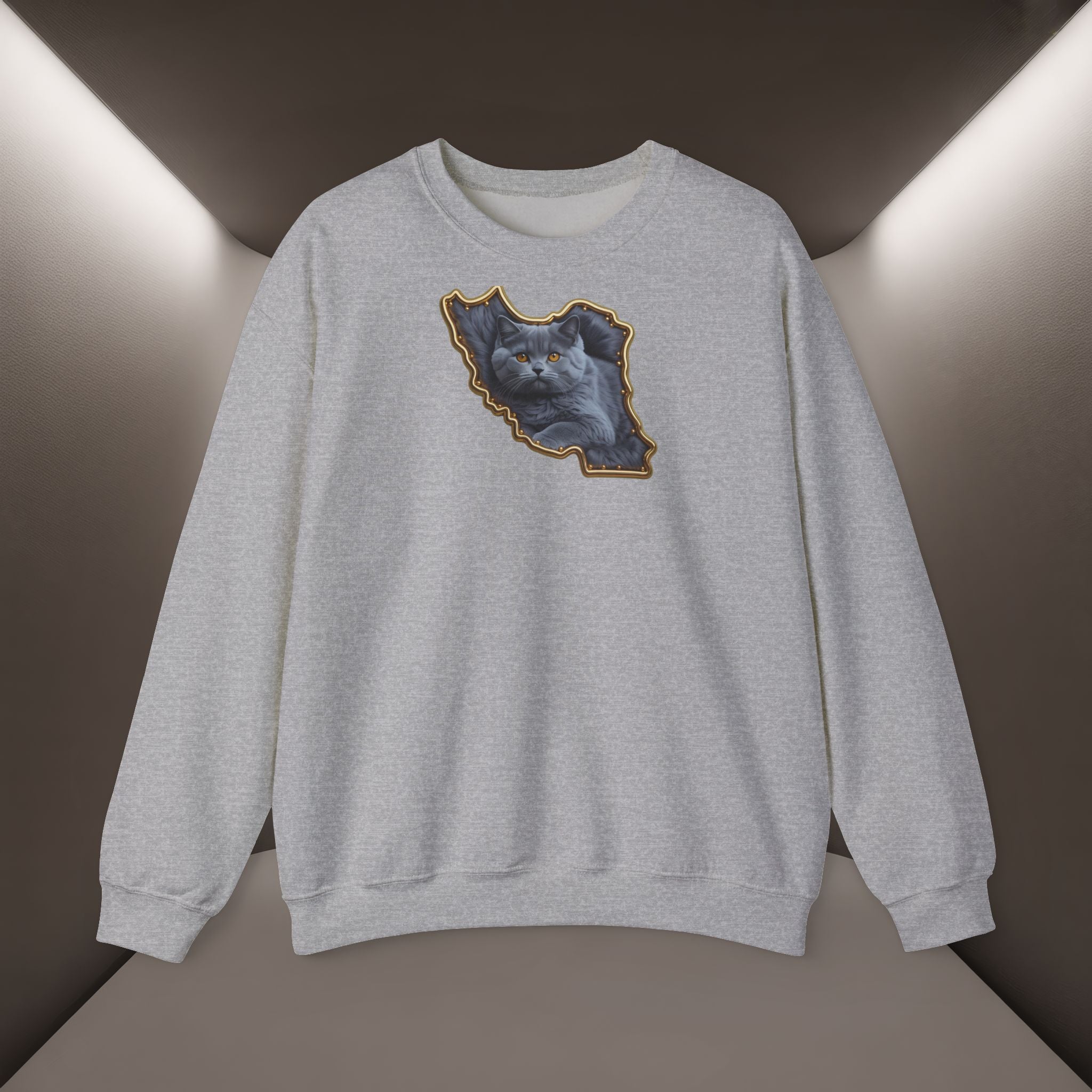 Persian cat & Persian Map Graphic Design Unisex Sweatshirt — Premium quality