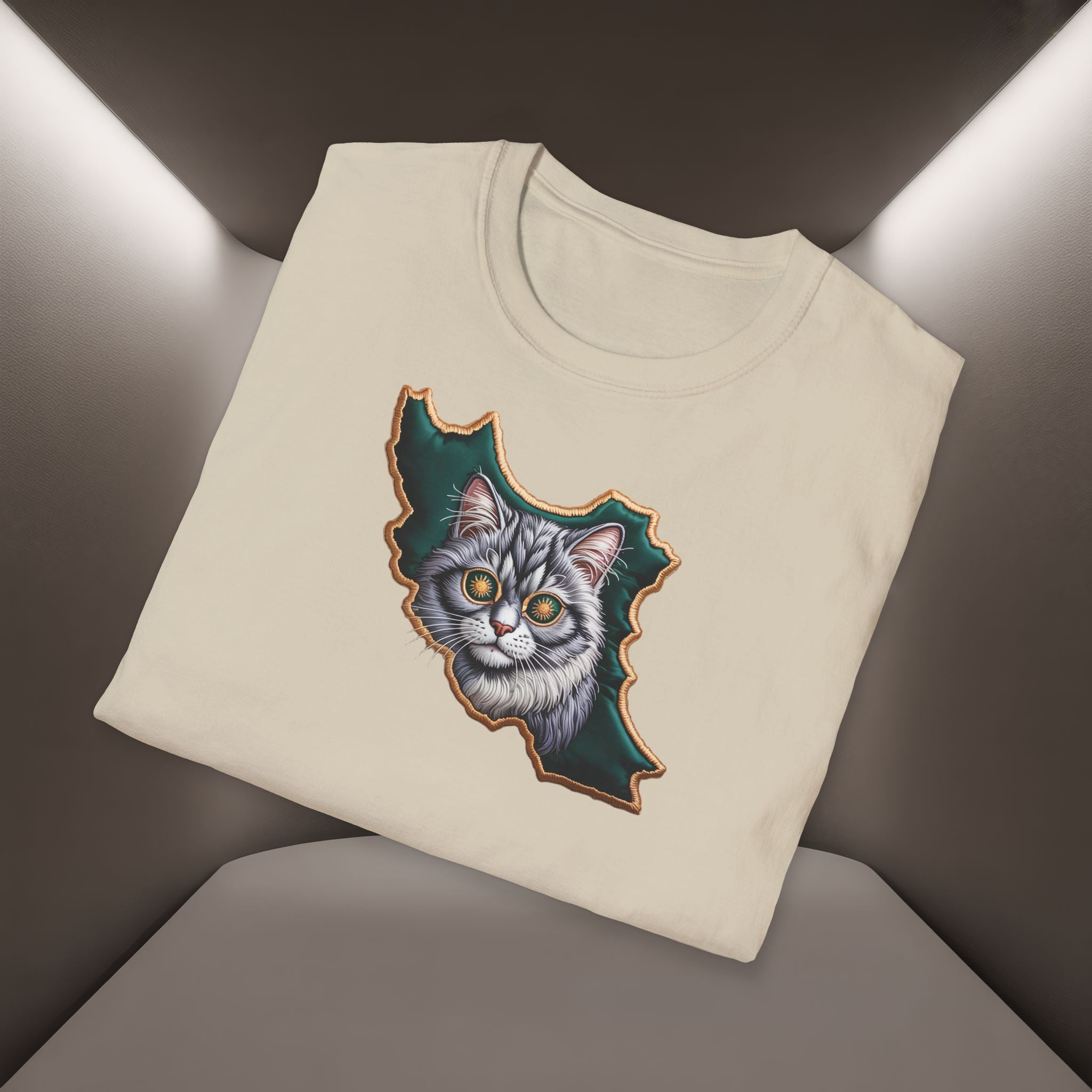 when Persian cat meets the Persian map - premium quality